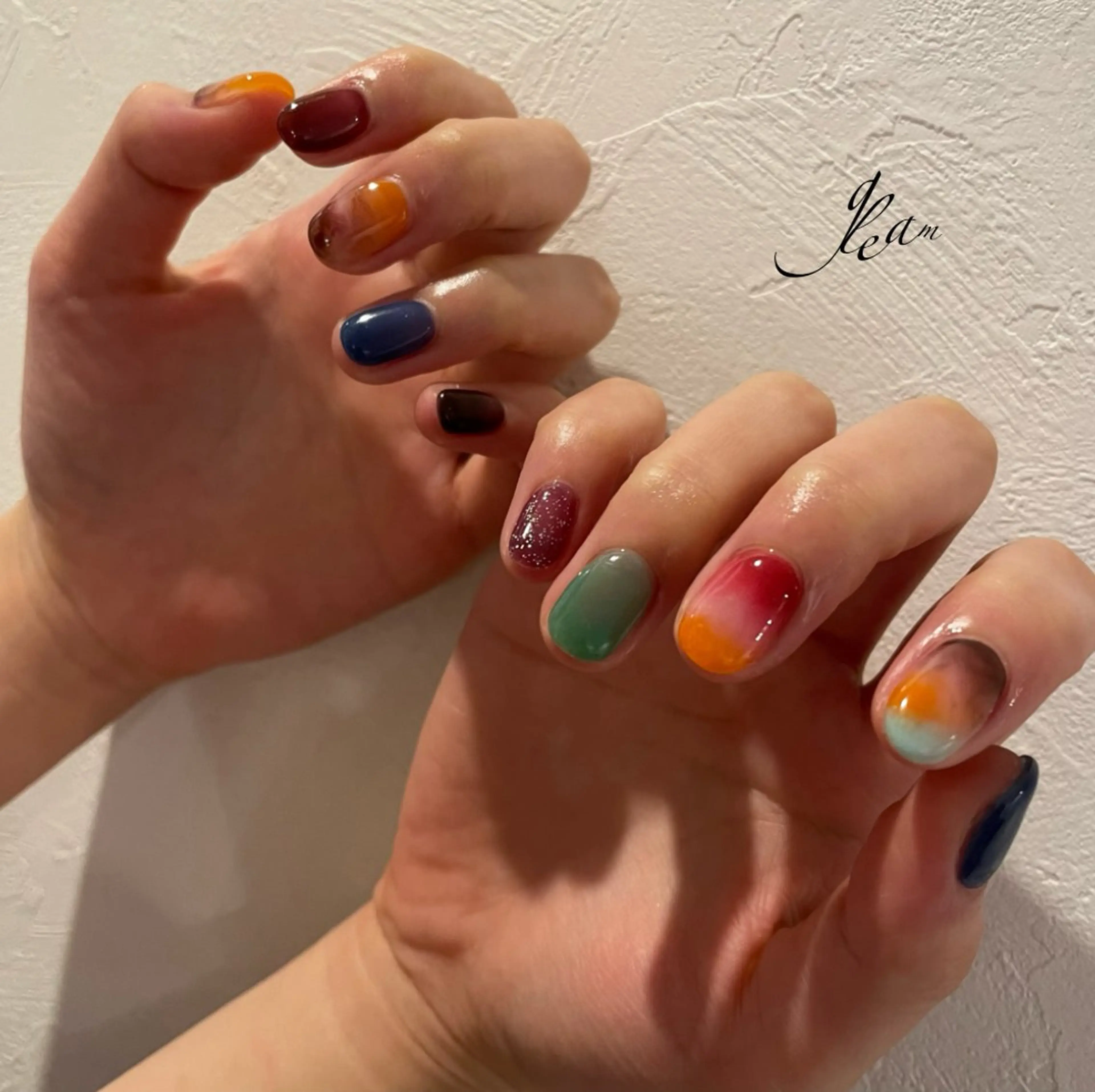 ネイル ハンドネイル gleam所属・gleam✴︎ sayakaのネイルデザイン