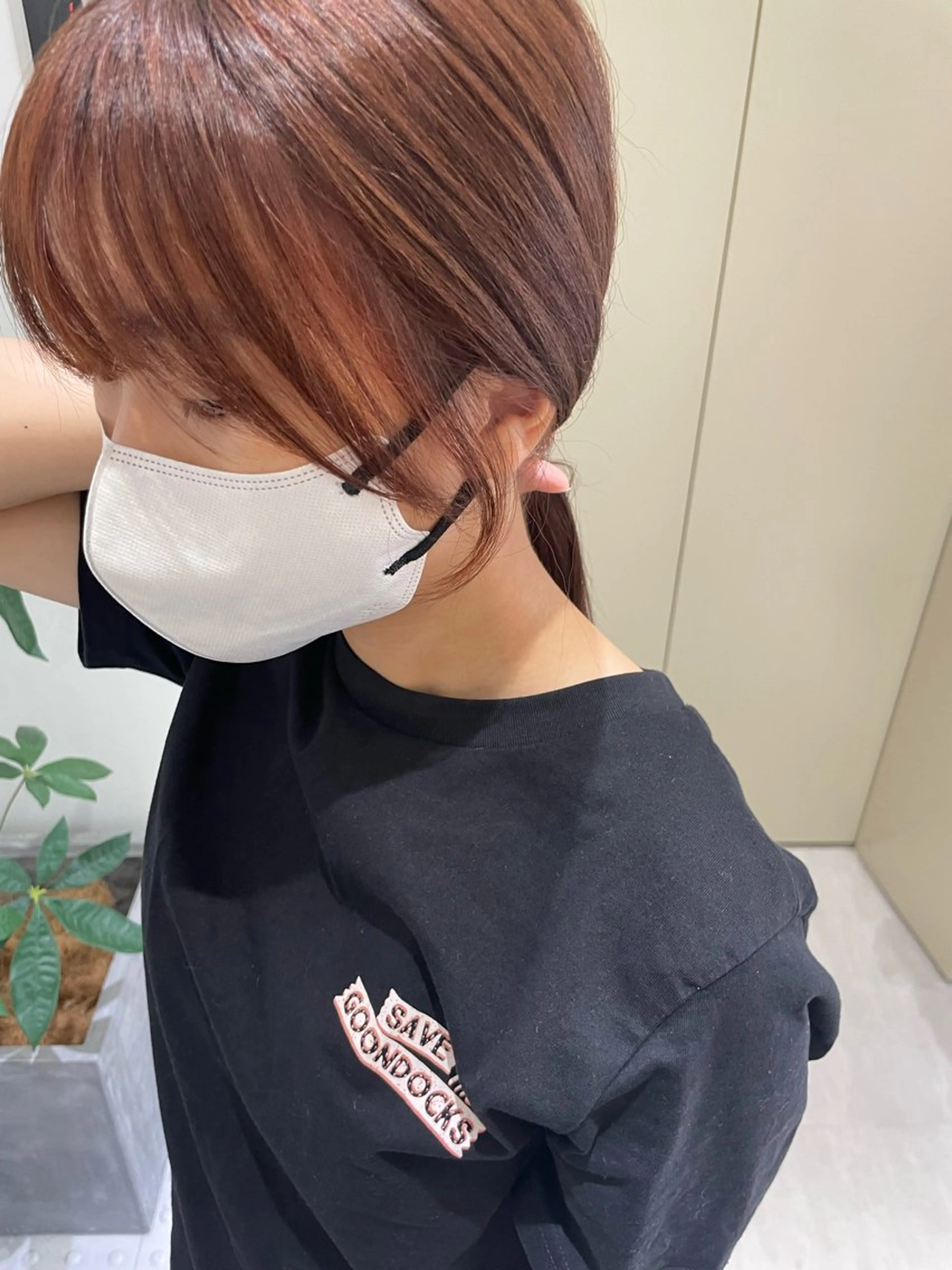 ロング カラー カット ヘアカラー トリートメント Asumi 髪質改善のヘアスタイル