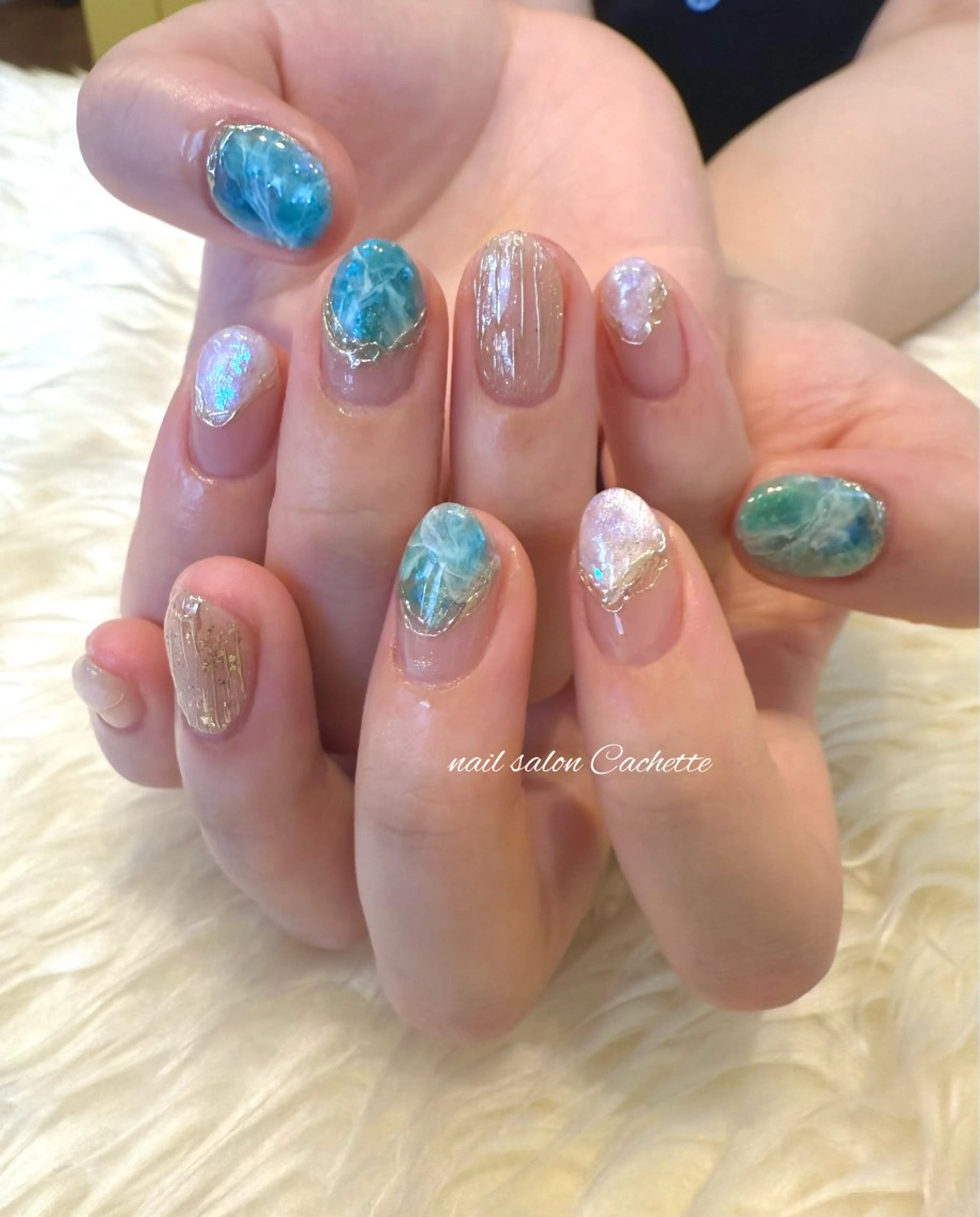 ネイル ハンドネイル ✧Cachette✧ YUKARIのネイルデザイン