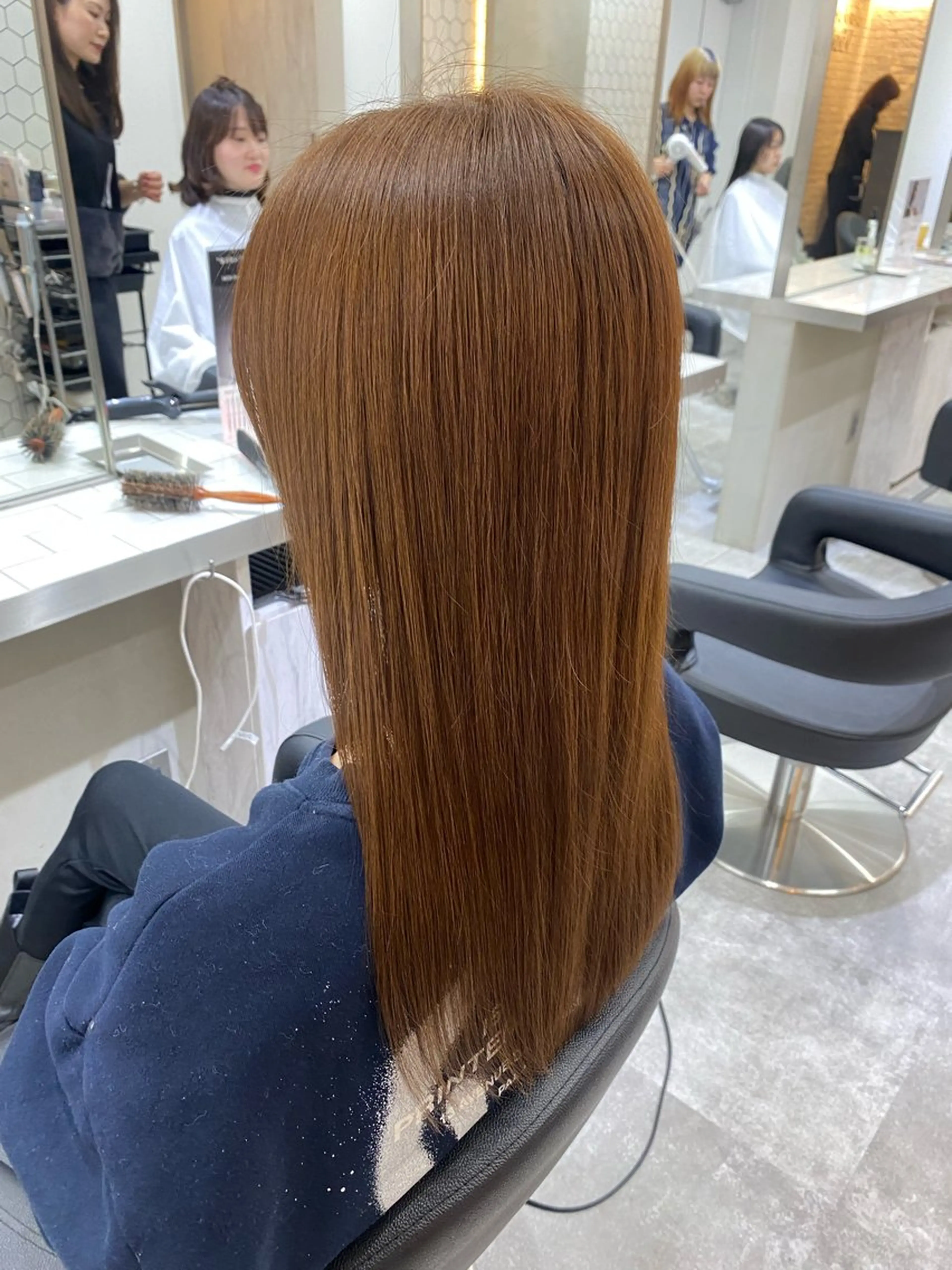 ロング カラー 銀座 キュアリスト/ nanaco🦔のヘアスタイル
