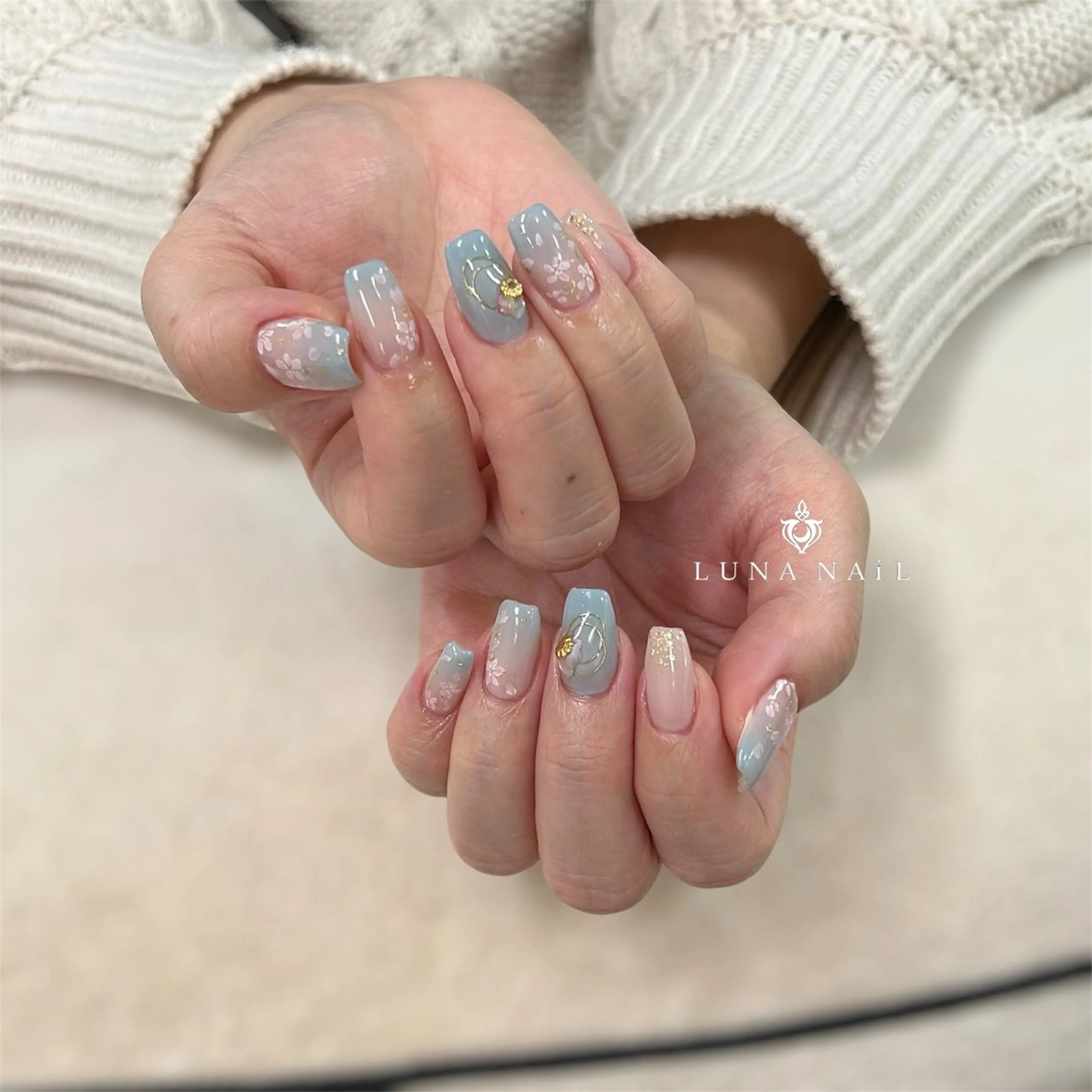 ネイル ハンドネイル アトリエ　ミモザ所属・いまむら あかりのネイルデザイン