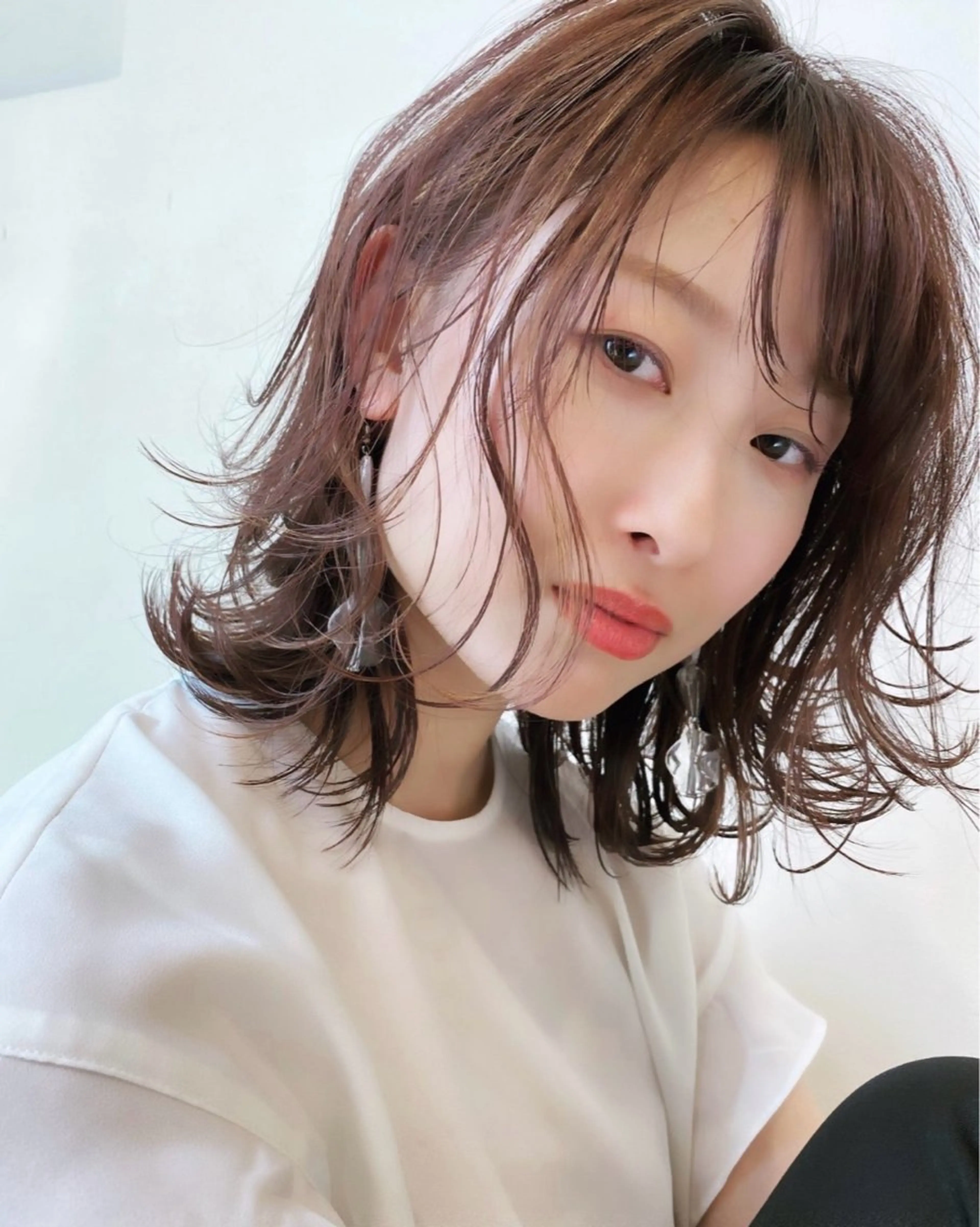ミディアム カラー カット ヘアカラー トリートメント ◤ Jammin.◢ Mizuho.のヘアスタイル