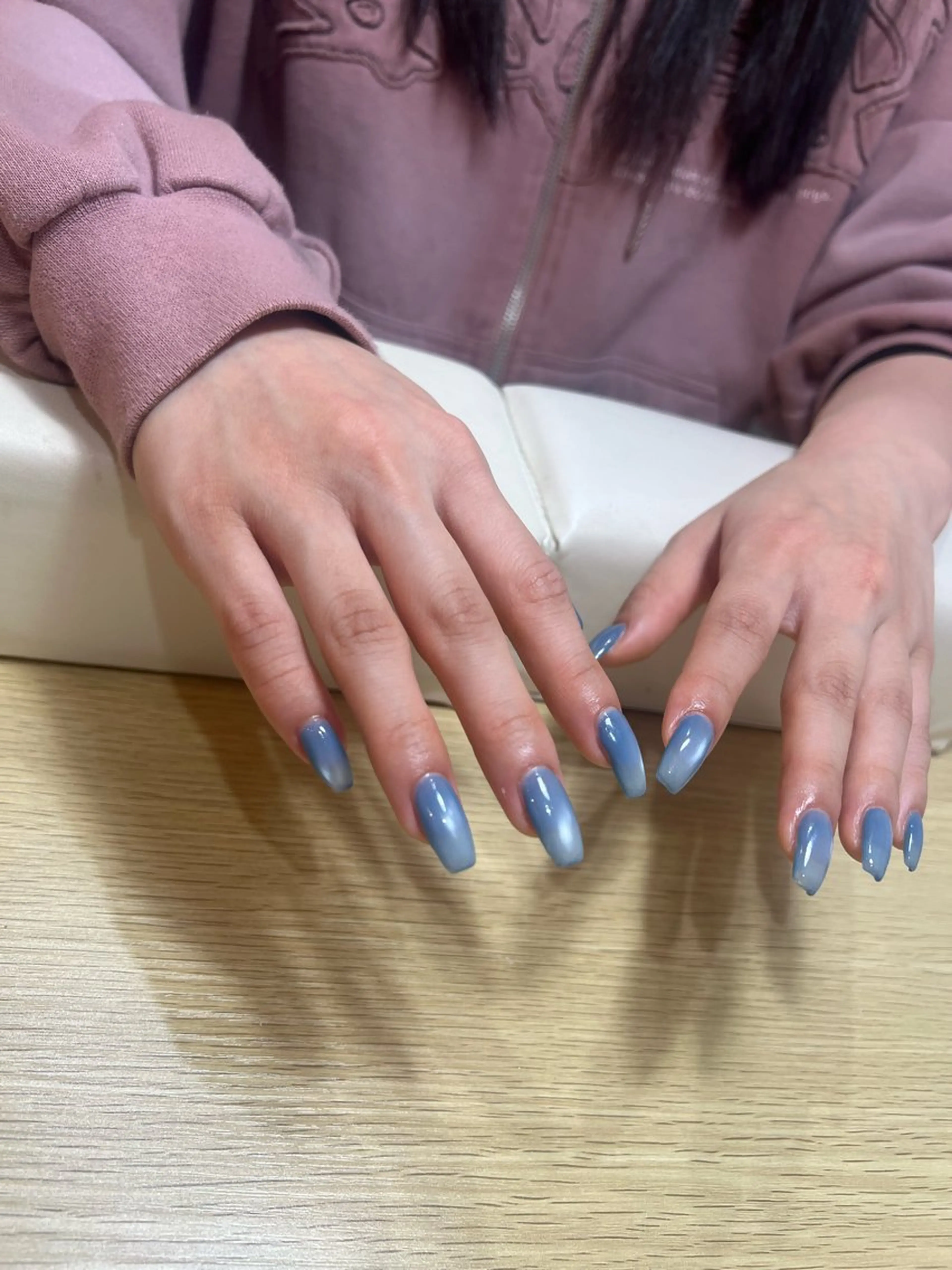 ネイル 水色 U.Ni nail所属・★ MIKI ☆のネイルデザイン
