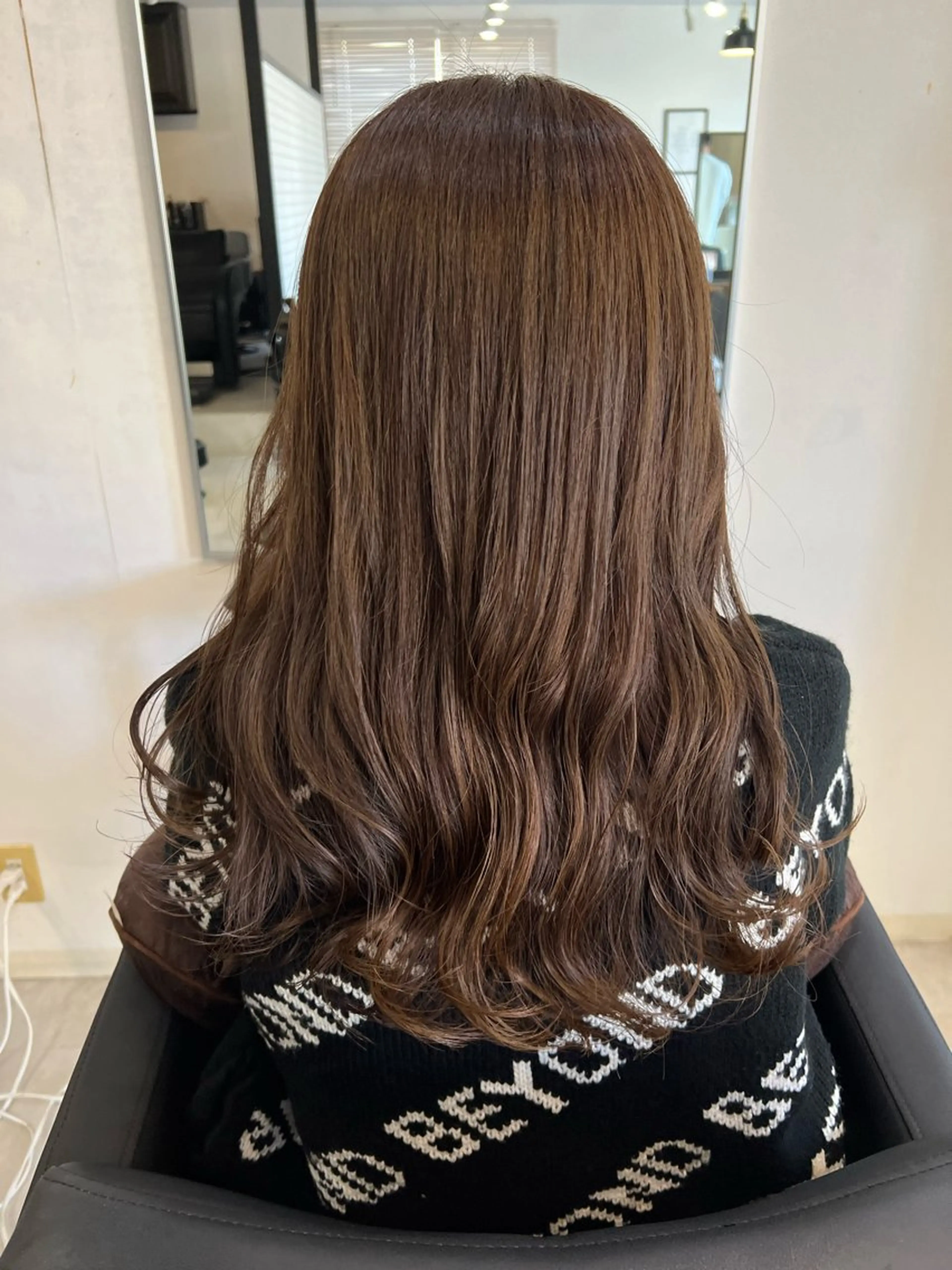 ロング カラー カット ヘアカラー トリートメント botan KOZUEのヘアスタイル