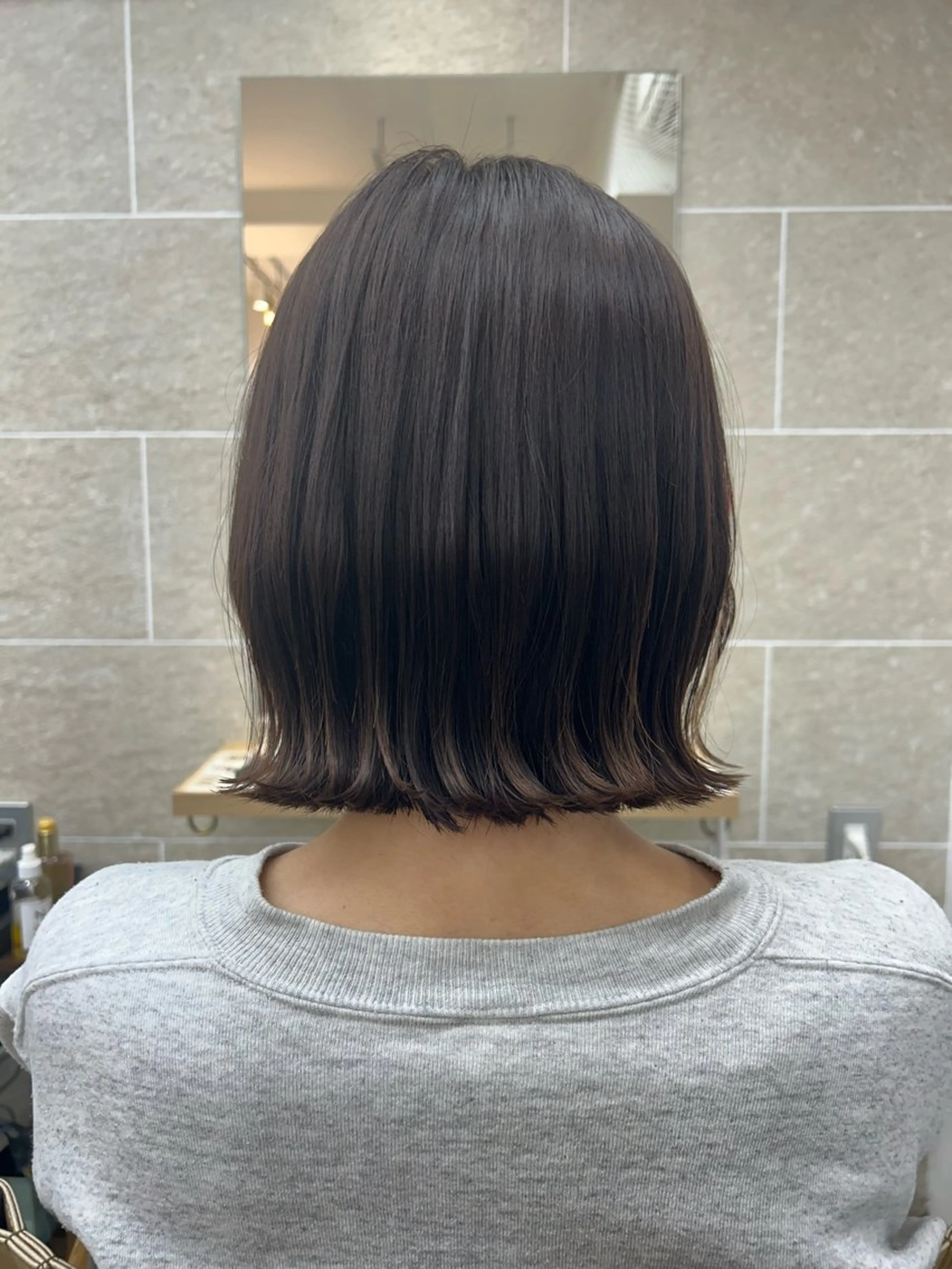 ミディアム ヘアアレンジ 縮毛矯正 表参道美容師ゆいか ♡ミディアムレイヤーのヘアスタイル