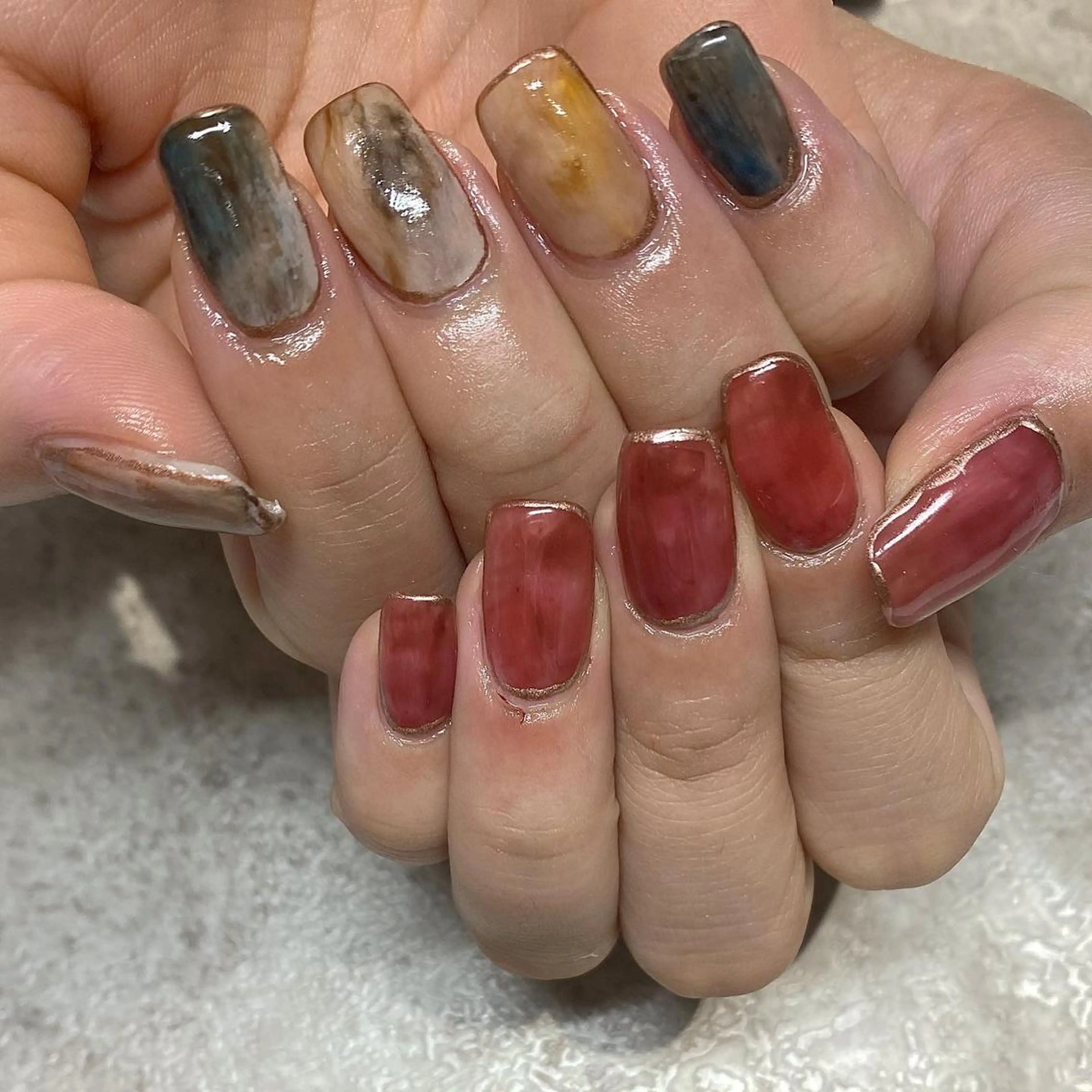 ネイル ハンドネイル ハンドケア ulu~new generation salon所属・ulu KURUMI💖のネイルデザイン