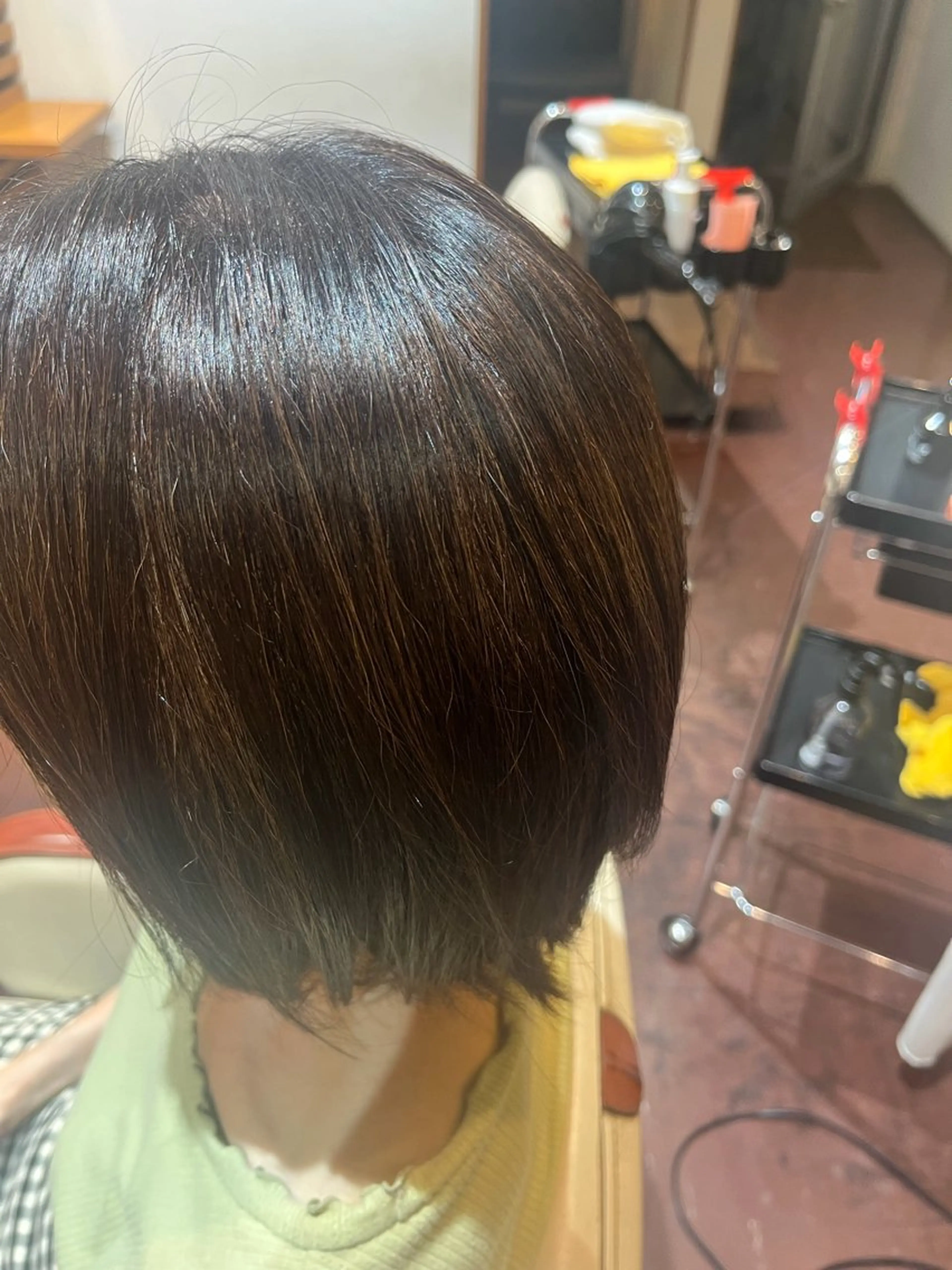 カラー 内村 紫里のヘアスタイル