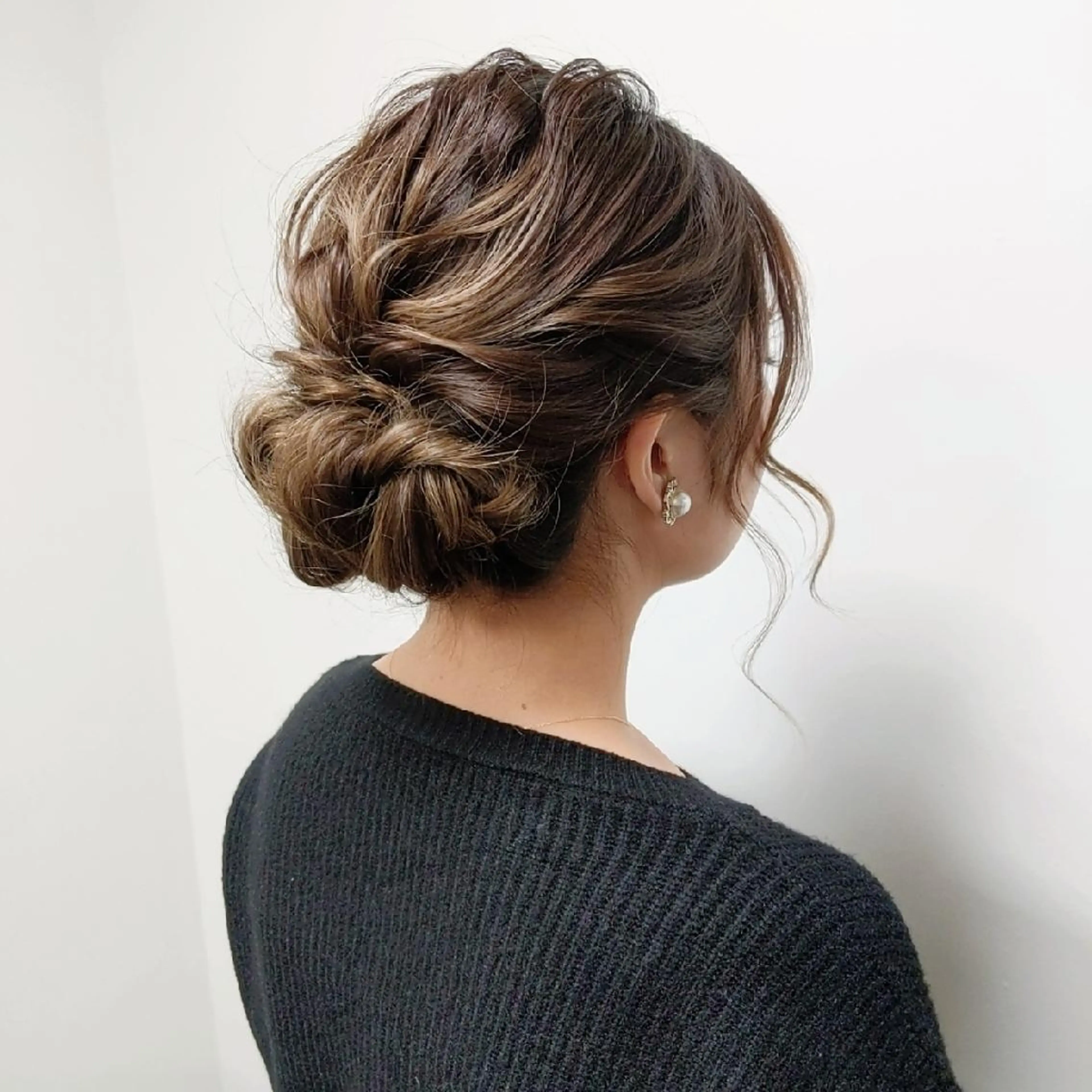 ロング ヘアアレンジ PRIVATE SALON EYES所属・EYES リアのマツエク・マツパデザイン