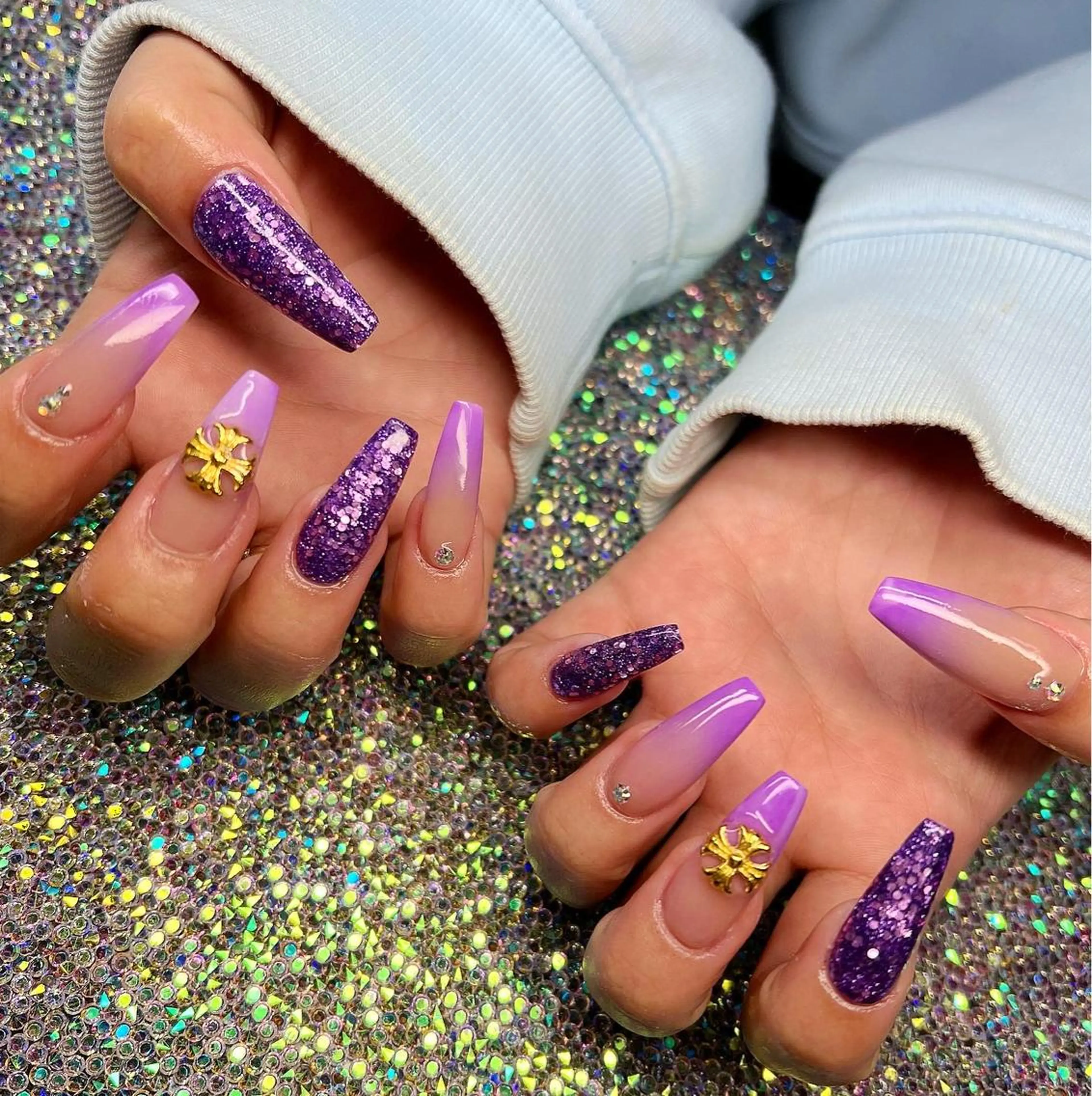 ロング ネイル nail salon azuのネイルデザイン