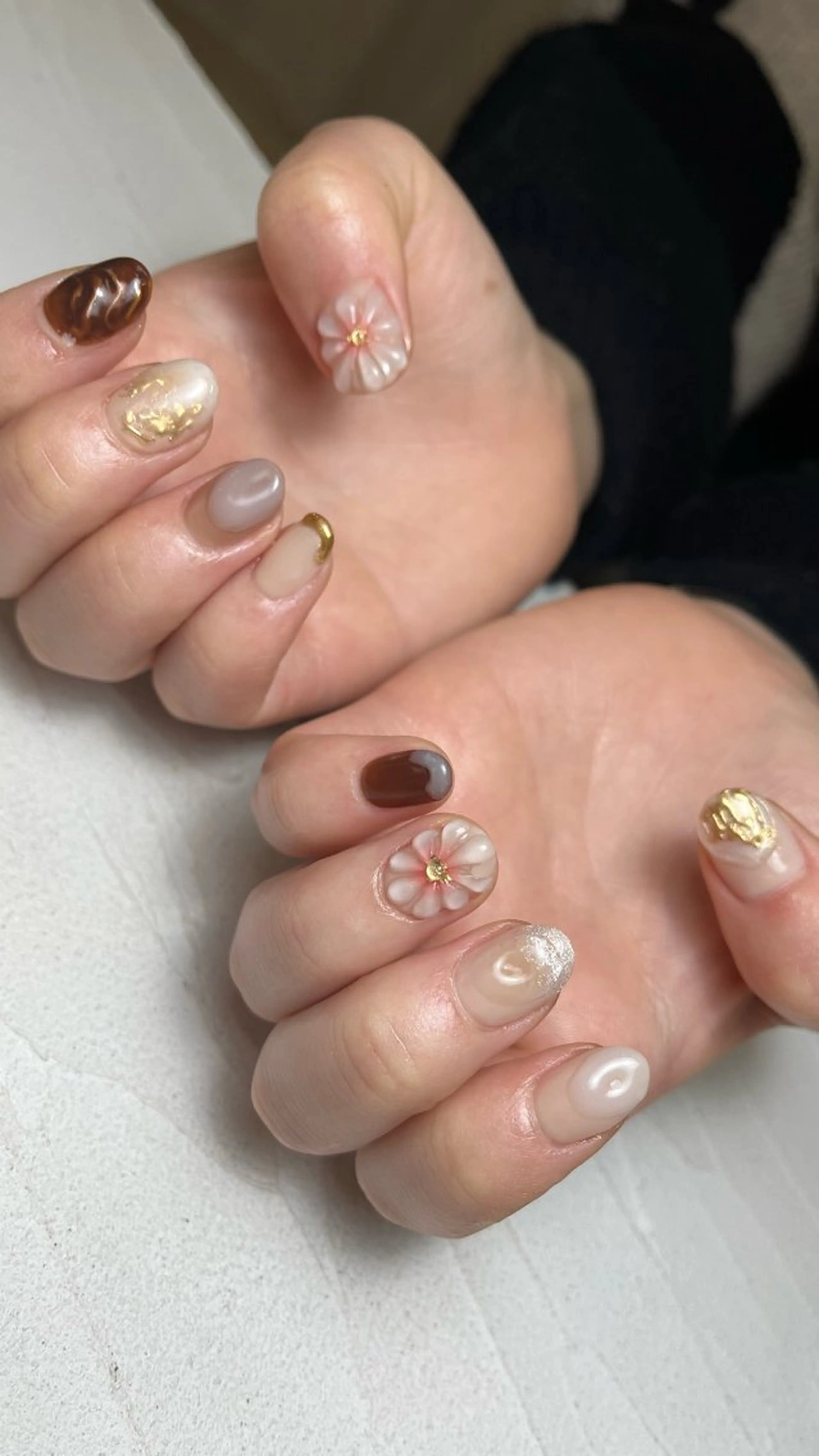 ネイル ハンドネイル Le’a nail所属・Le’a nail ＊Satomiのネイルデザイン