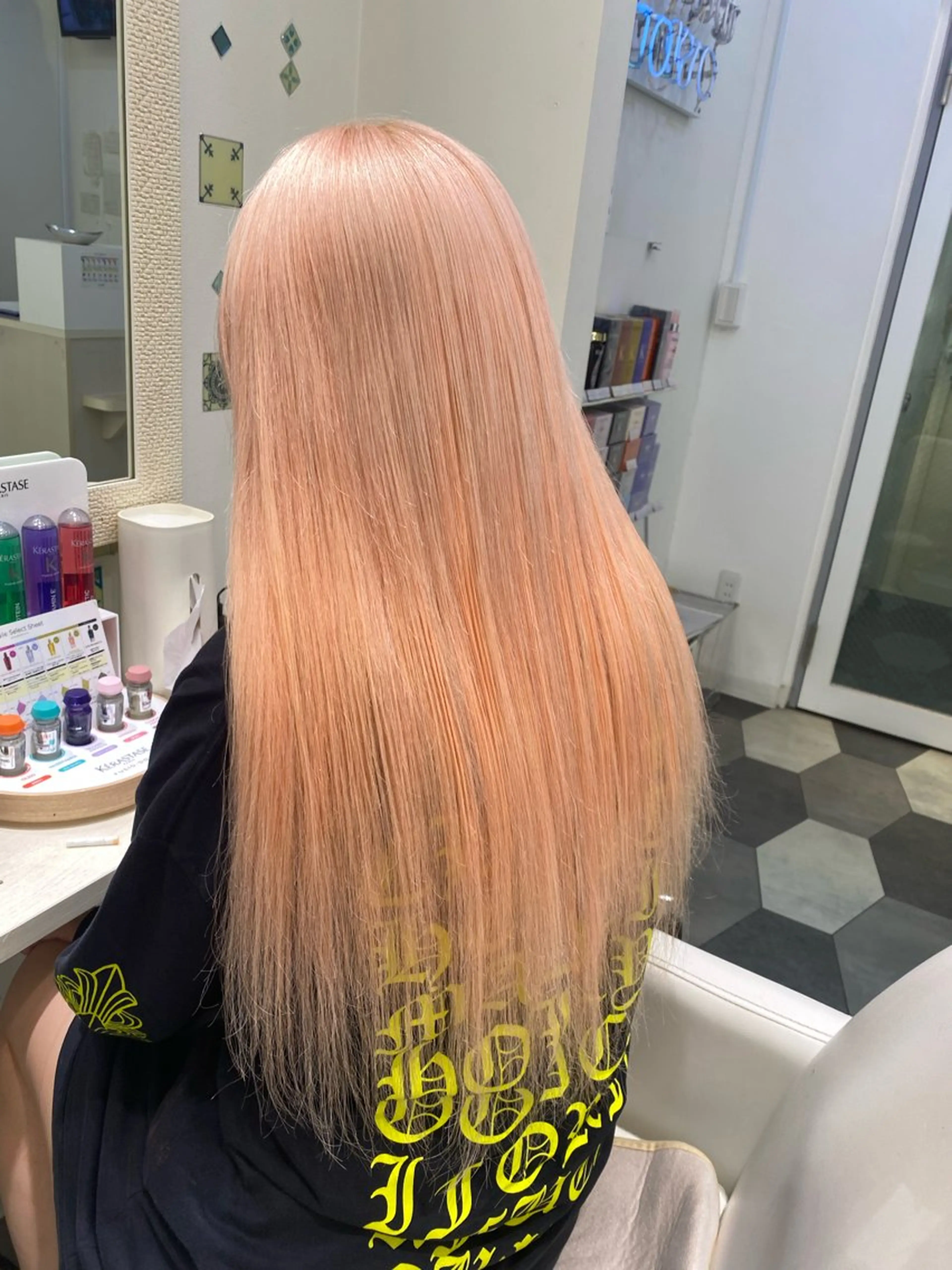ロング ブリーチカラー💖 rukaのヘアスタイル