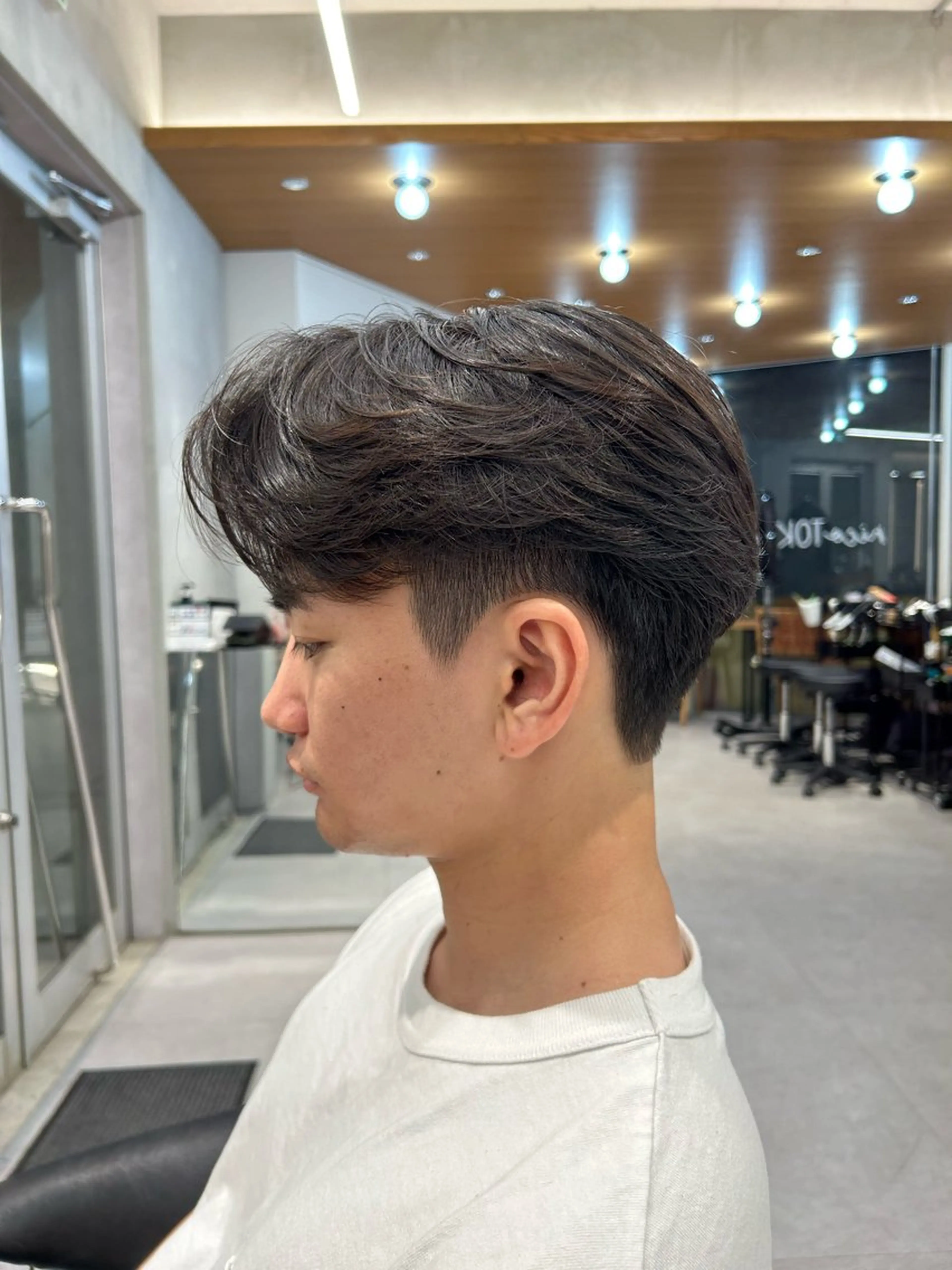 メンズ nico TOKYO Logic店所属・表参道/センター パート/MIZUKIのヘアスタイル