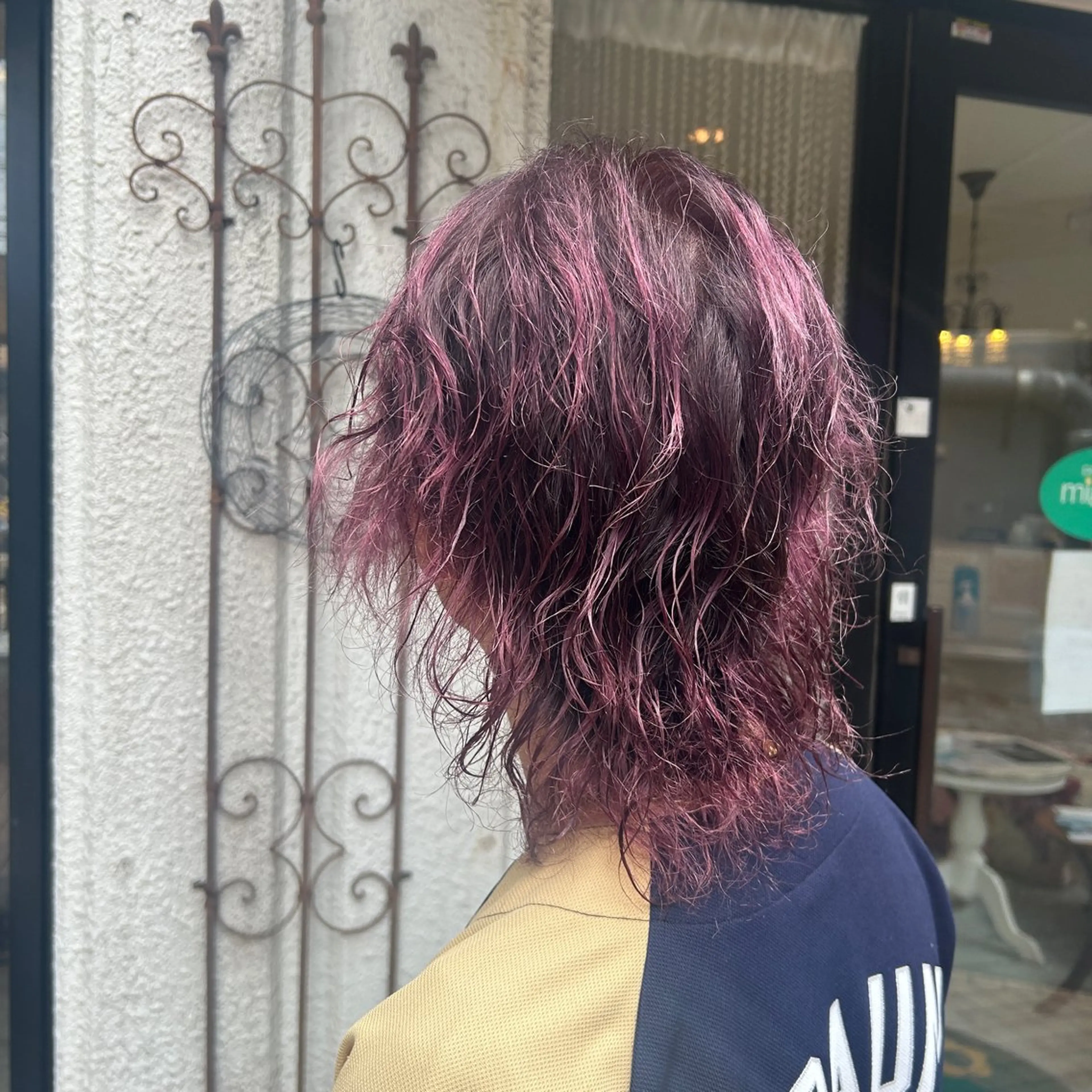 ショート メンズ ブリーチなしカラー 野々花🩰のヘアスタイル