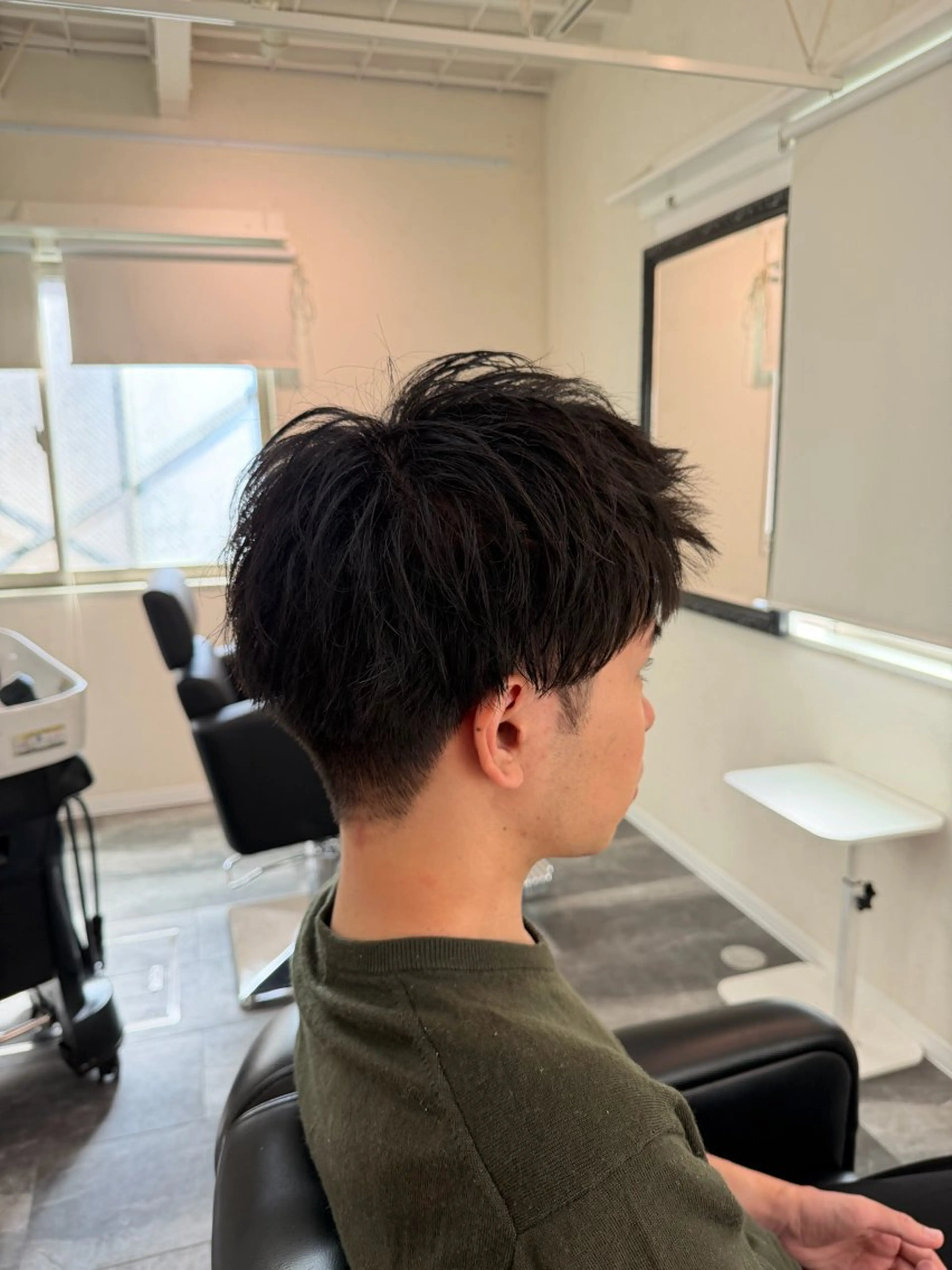 ショート メンズ ビジネス ショートヘア 田中 昴輝のヘアスタイル