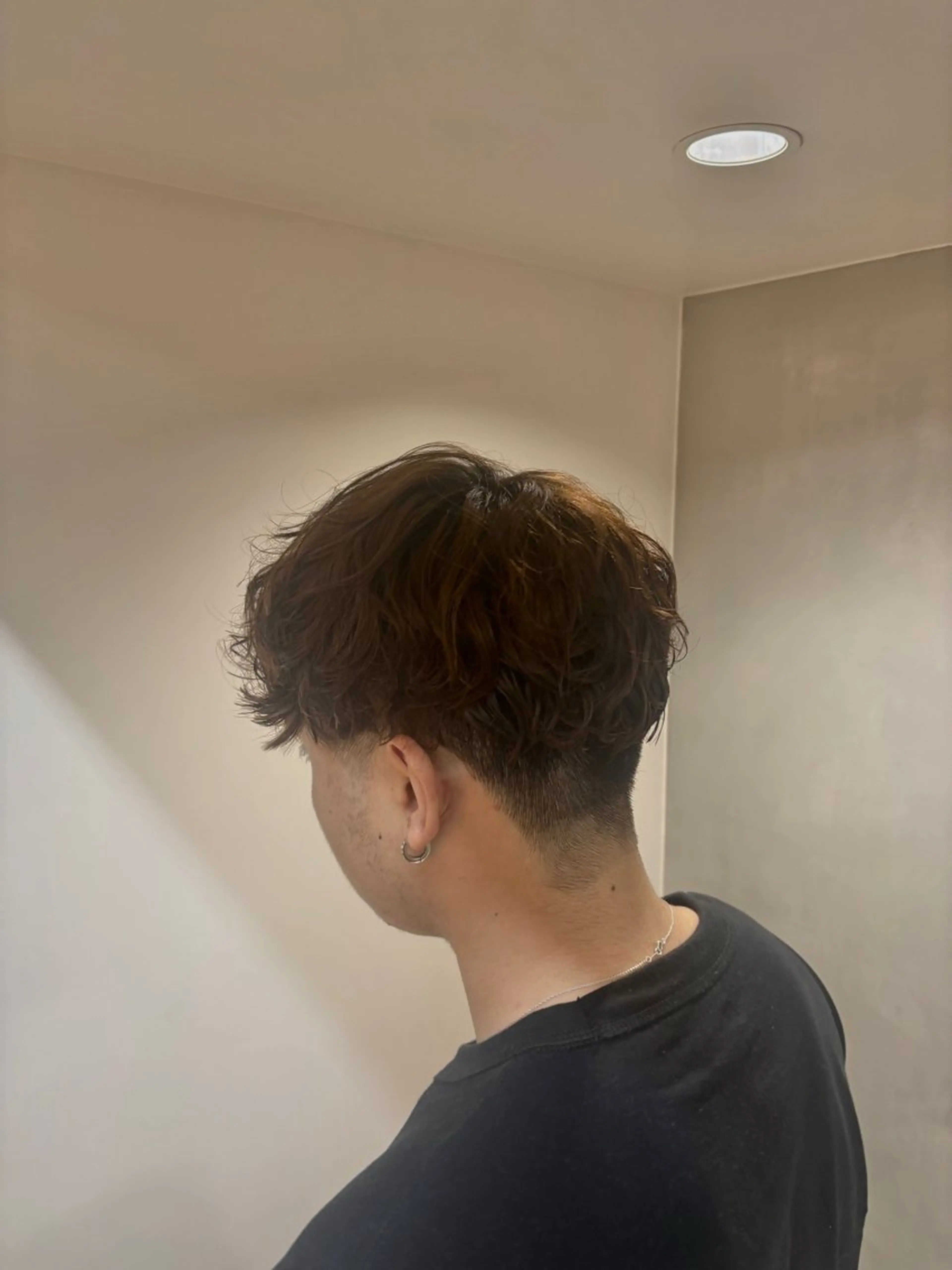 パーマ 星野 羽澄のヘアスタイル