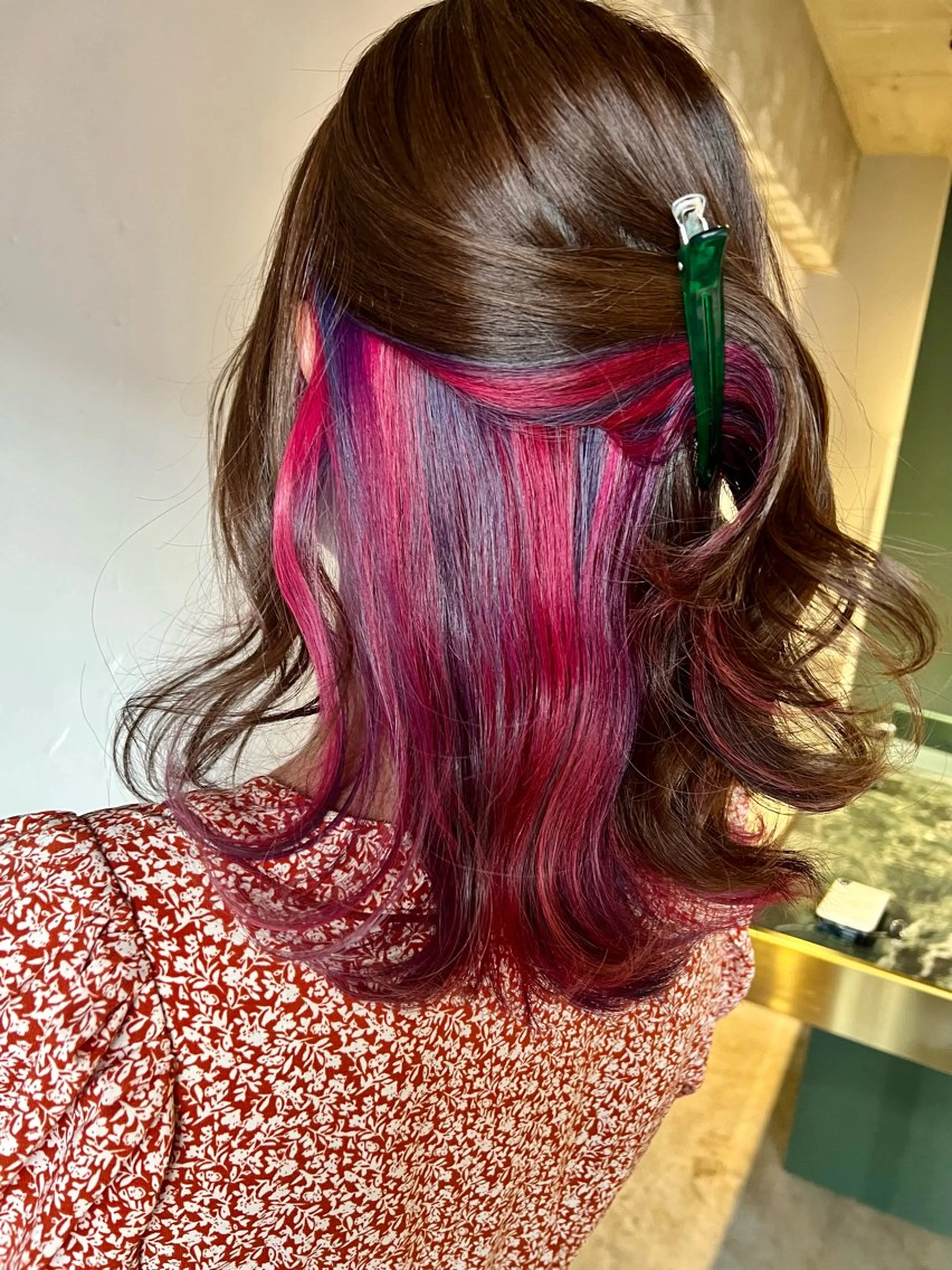 セミロング カラー ヘアカラー トリートメント ヘッドスパ カラースペシャリスト しょう🧑🏼‍🎨のヘアスタイル