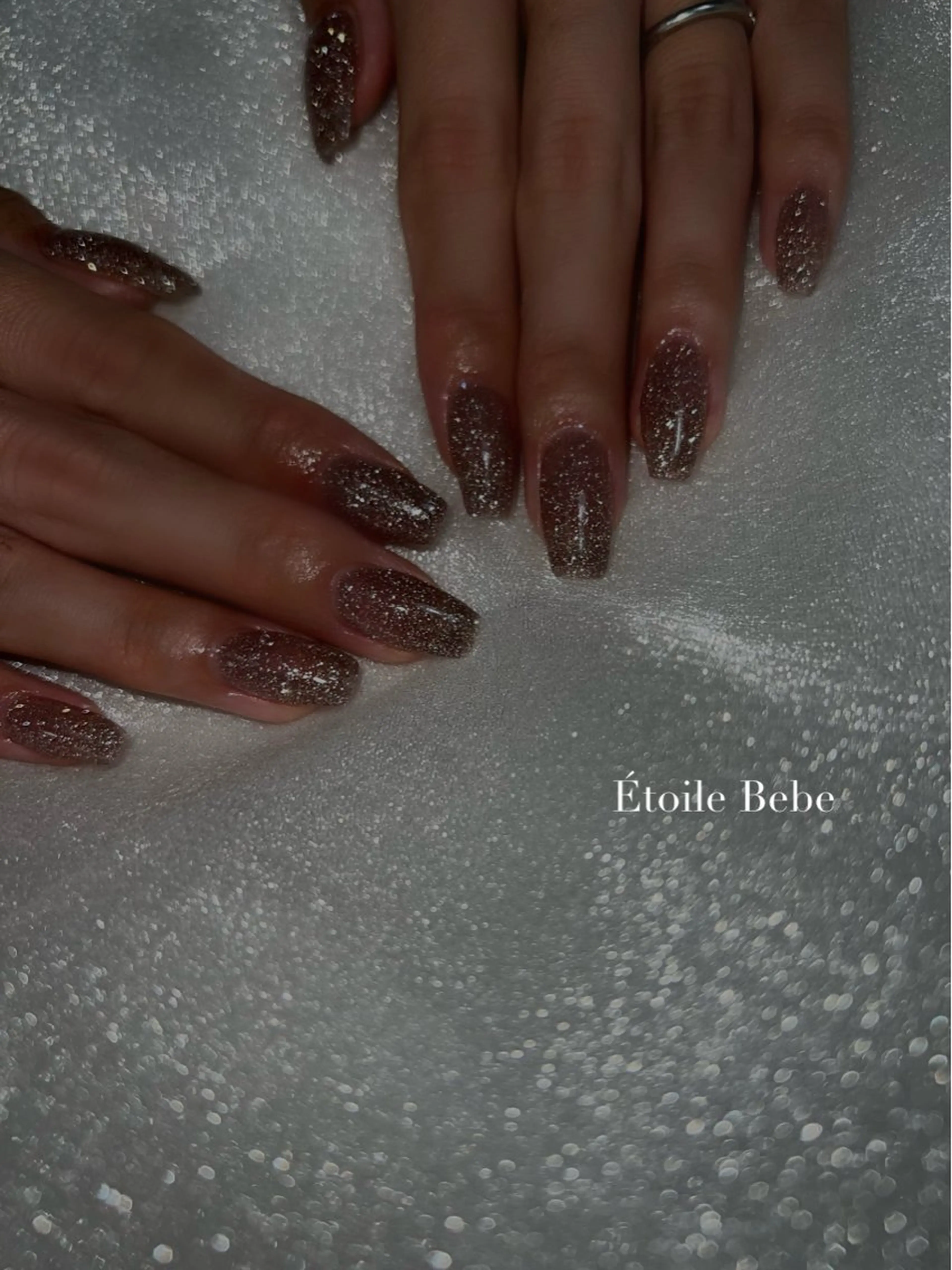 ネイル ニュアンスネイル Étoile Bebeのネイルデザイン