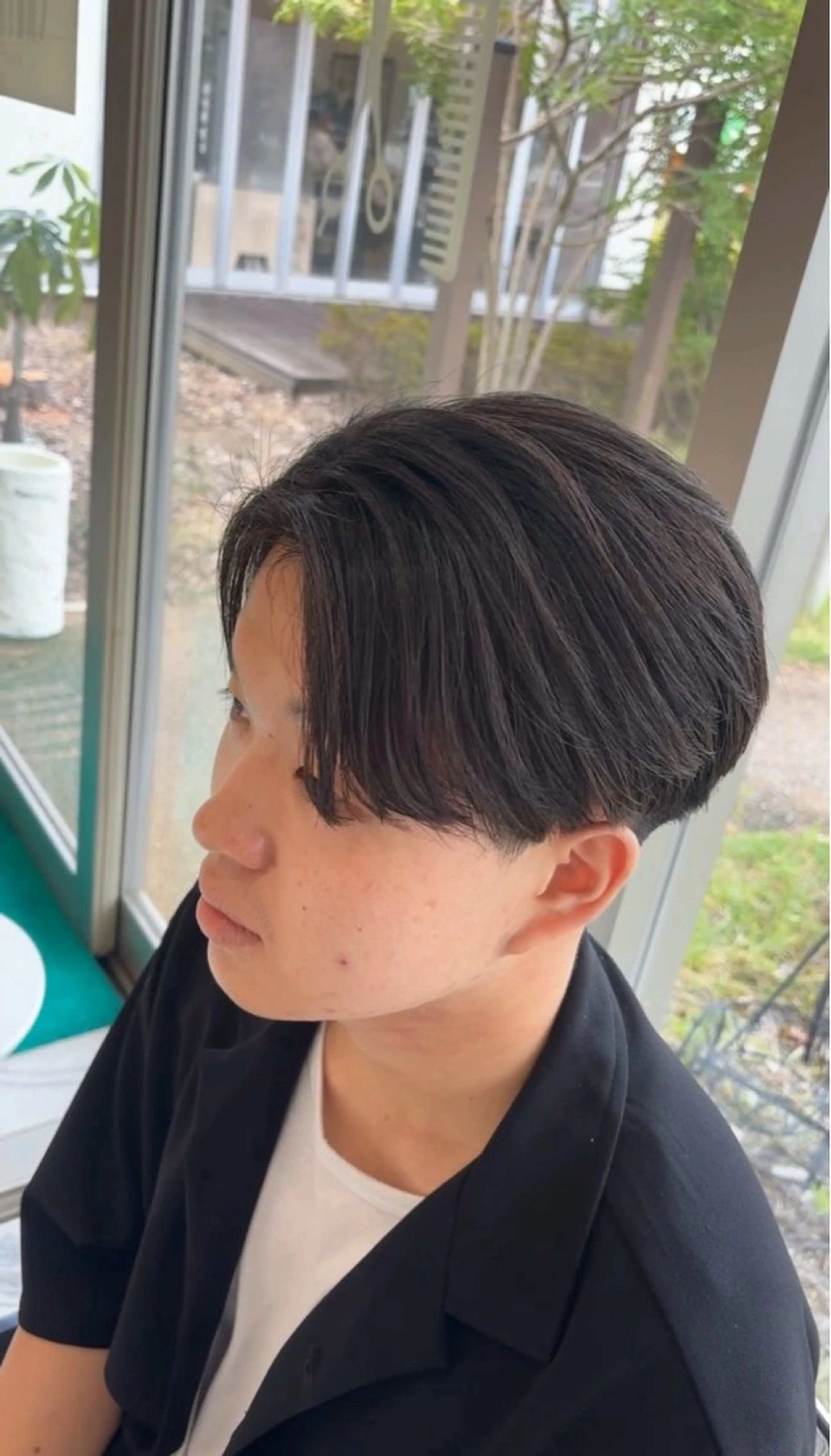 メンズ メンズパーマ 米谷 理玖のヘアスタイル