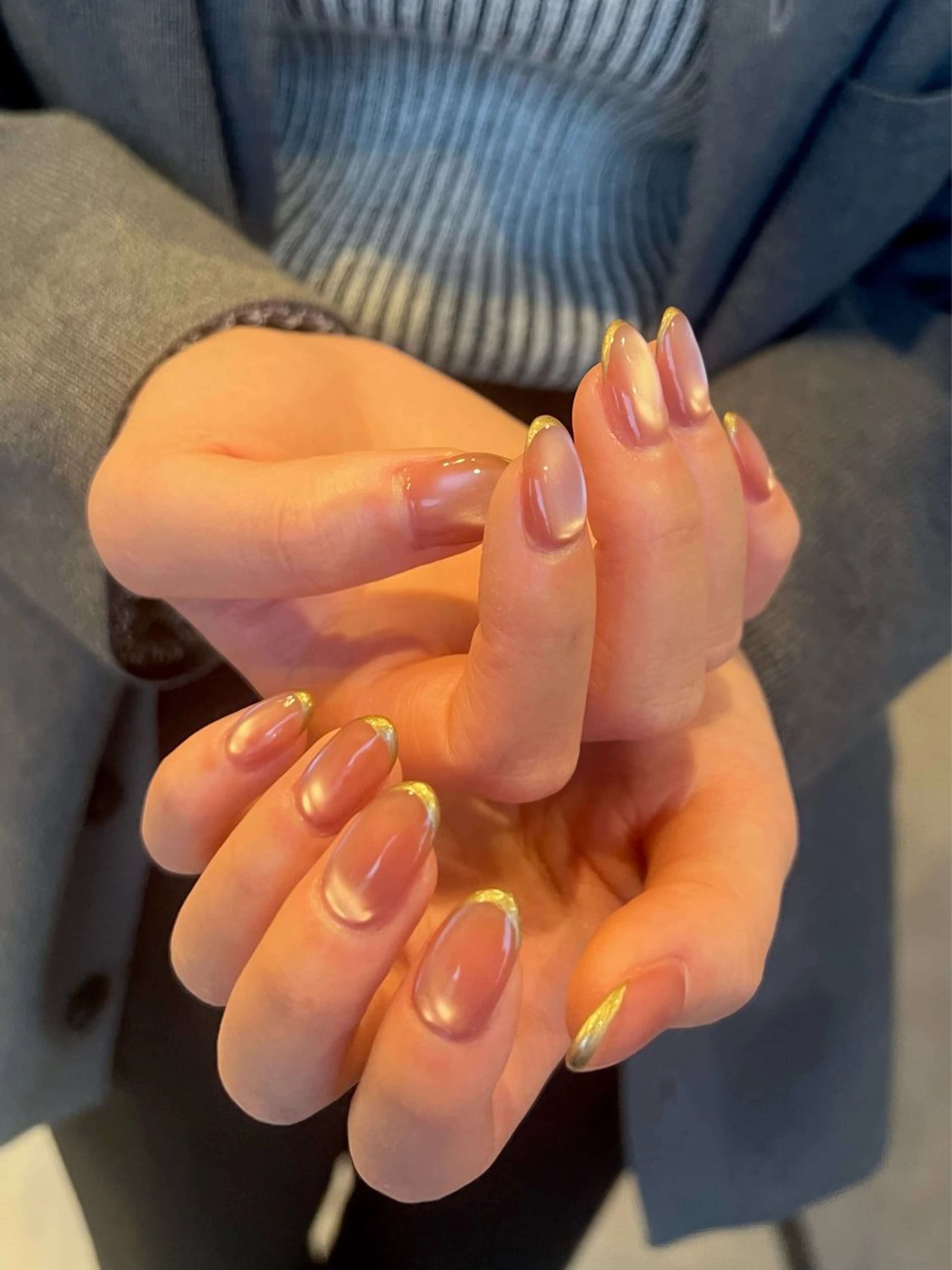 ネイル フレンチネイル LACHIC所属・LACHIC NOZOMIのネイルデザイン