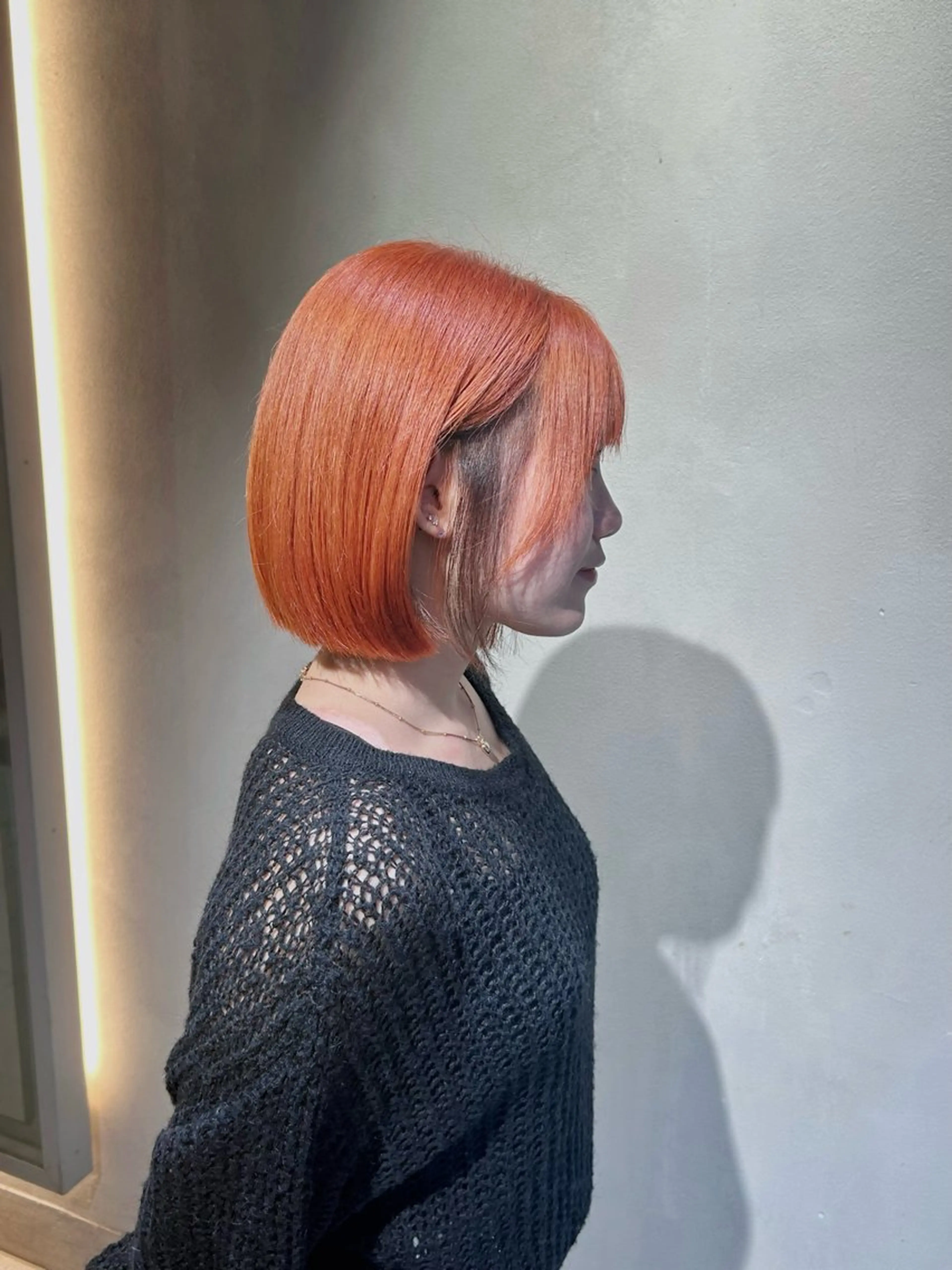 ショート ヘアカラー 鈴木 心々麦のヘアスタイル