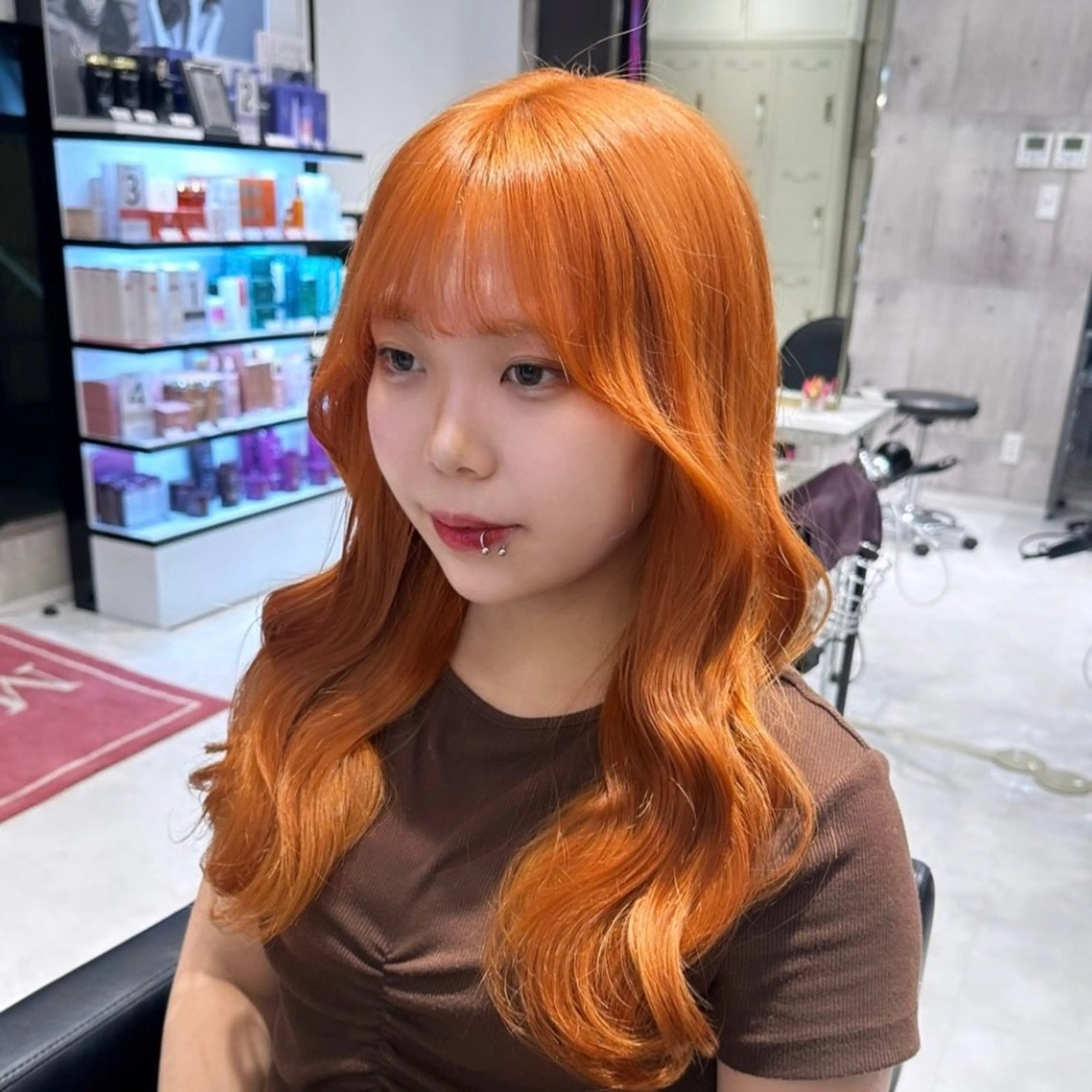 ロング カラー カット トリートメント ブリーチモデル募集 🤎NANAMIのヘアスタイル