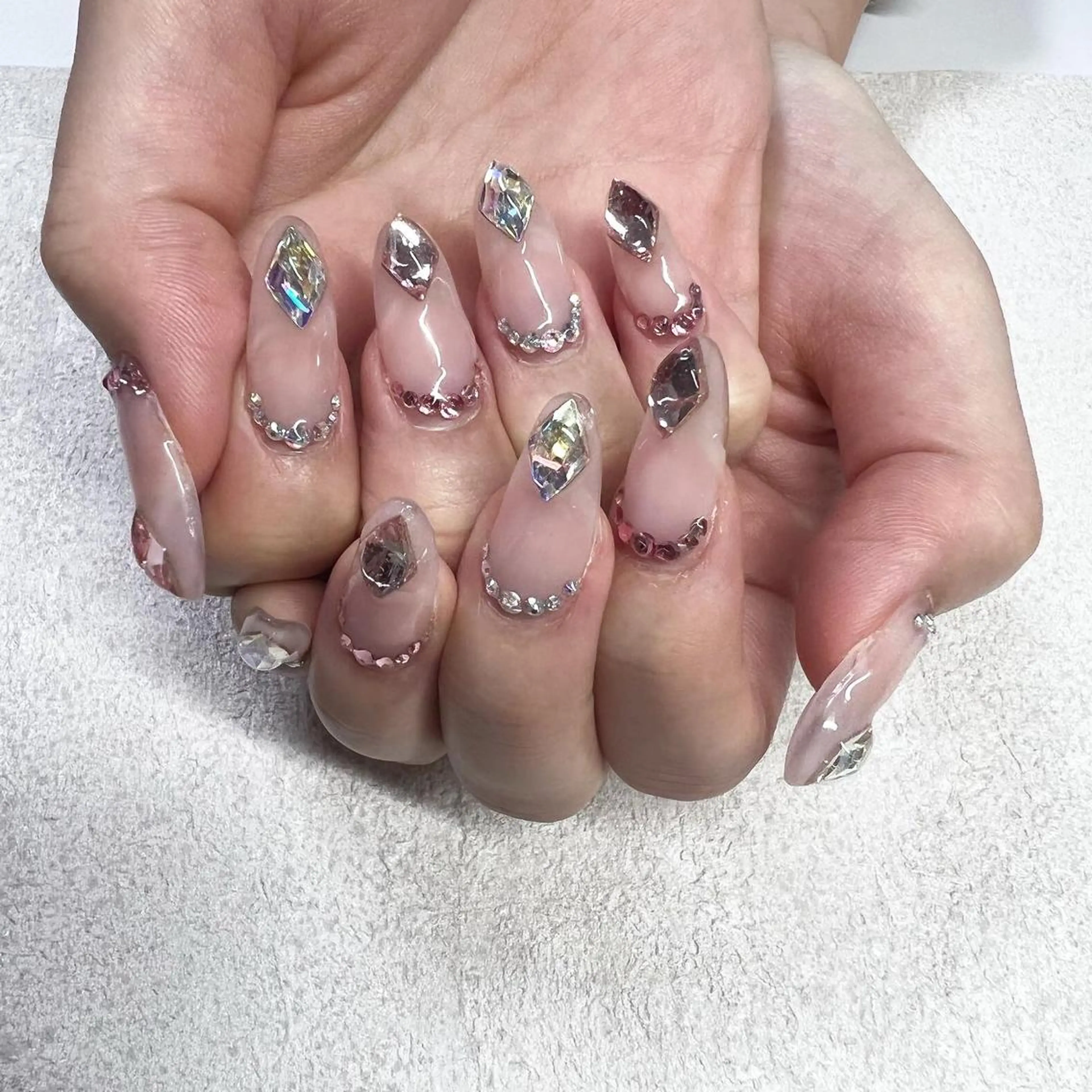 ネイル Rire_eye+beauty_nail所属・Rire_ nail_yukiのネイルデザイン