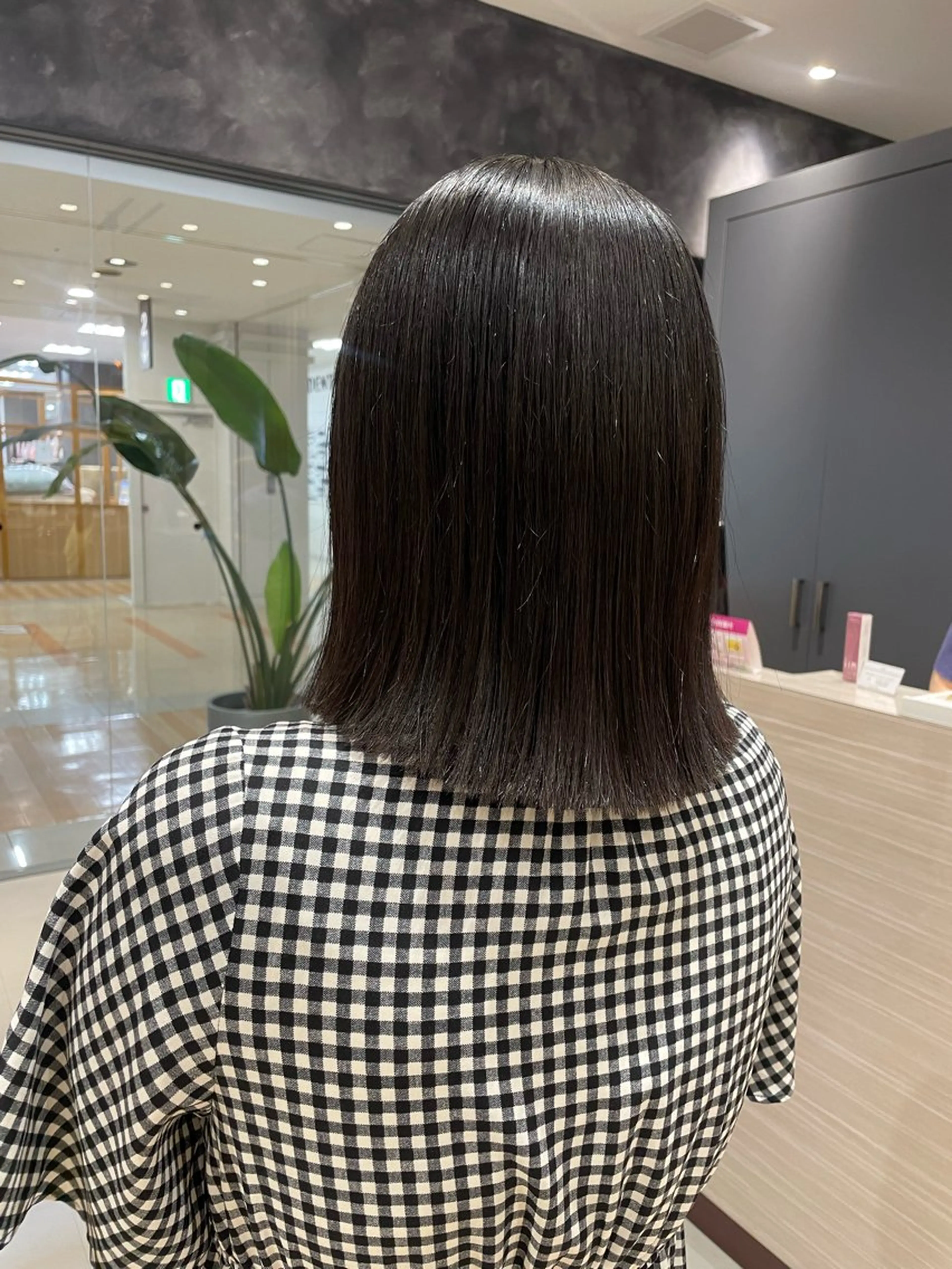 ミディアム キルンサンピアン所属・ナチュラルカラー 児玉優香のヘアスタイル