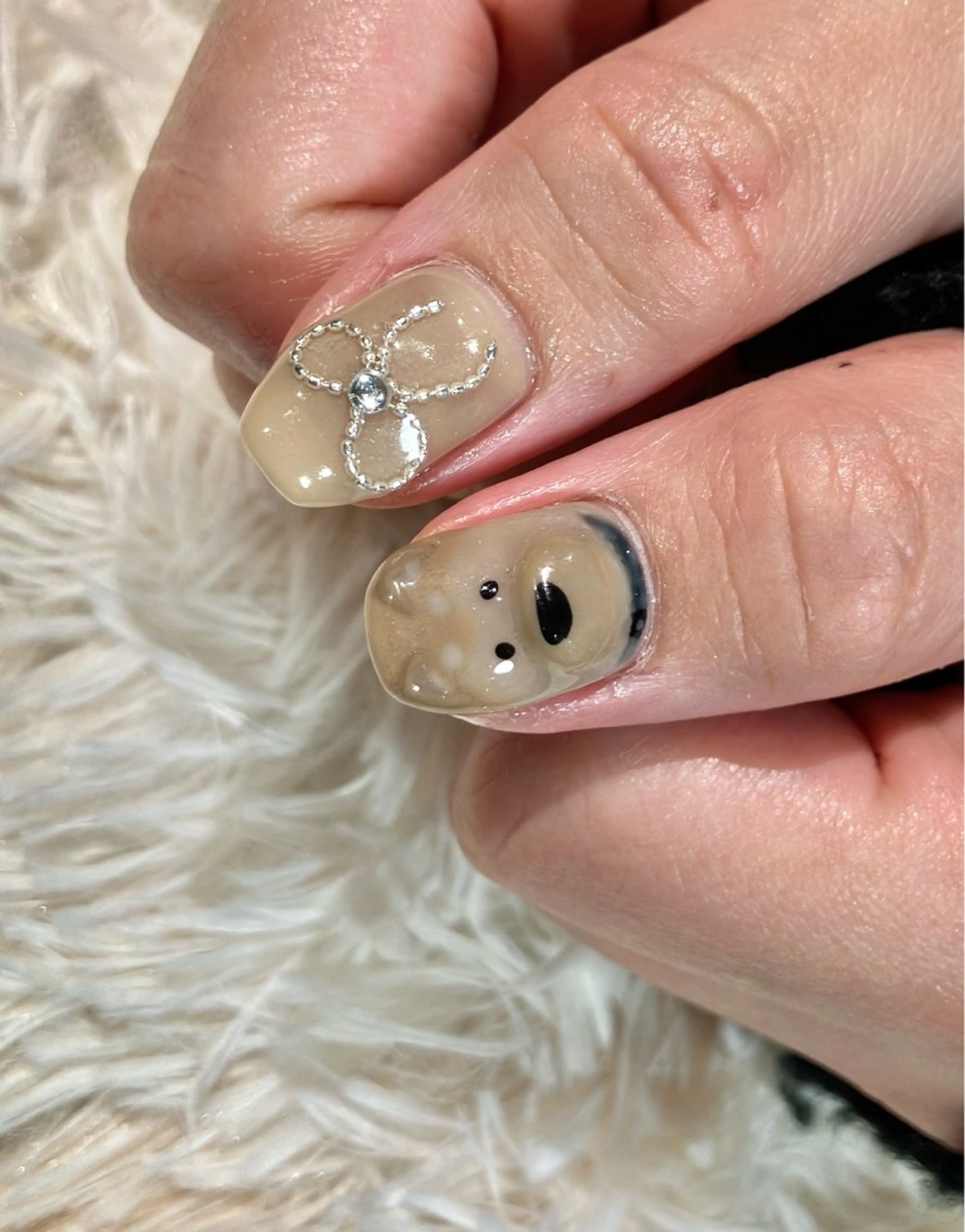ネイル ハンドネイル OAKたまプラ ANZUのネイルデザイン
