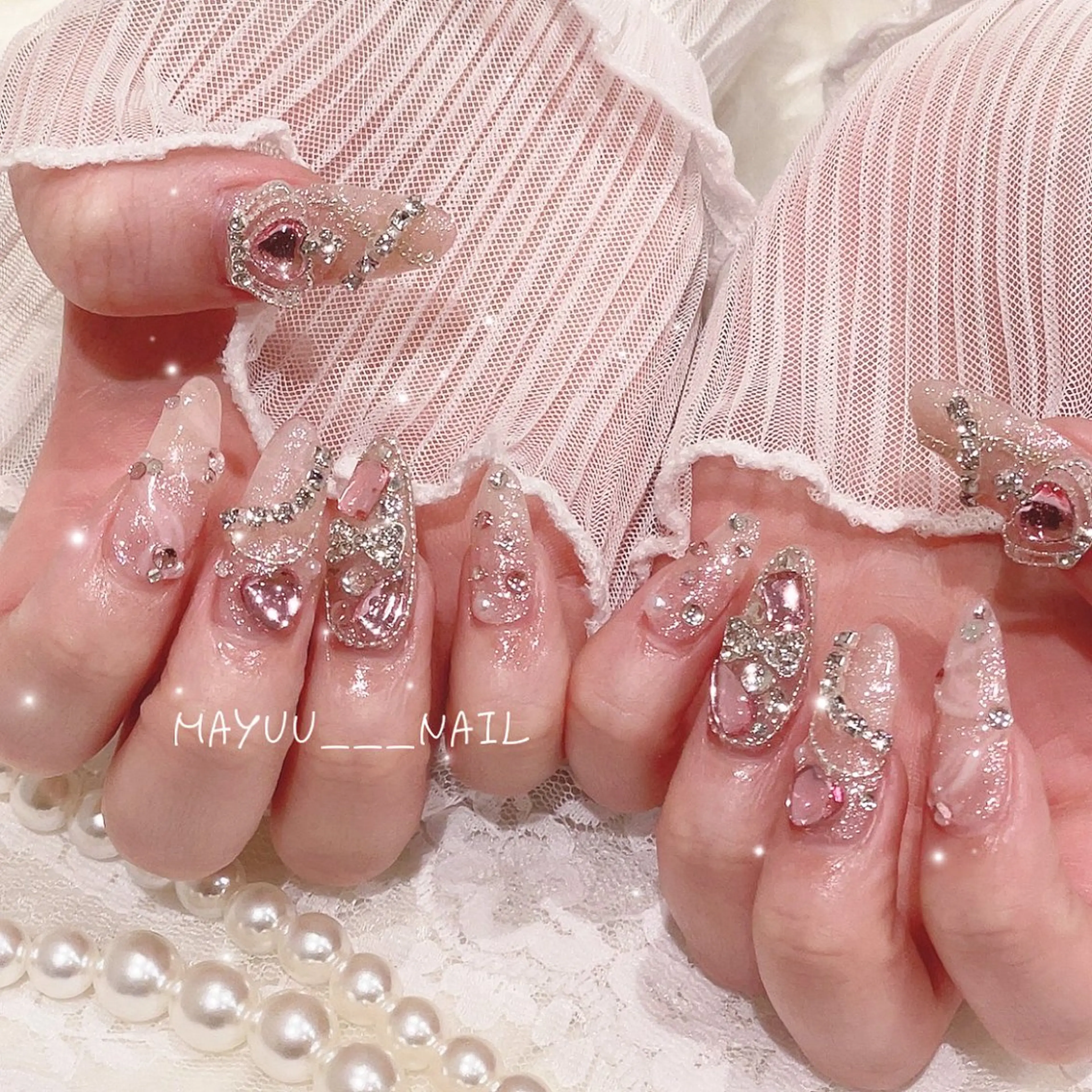 ネイル 🎀 Mayu 🎀痛ネイルのネイルデザイン