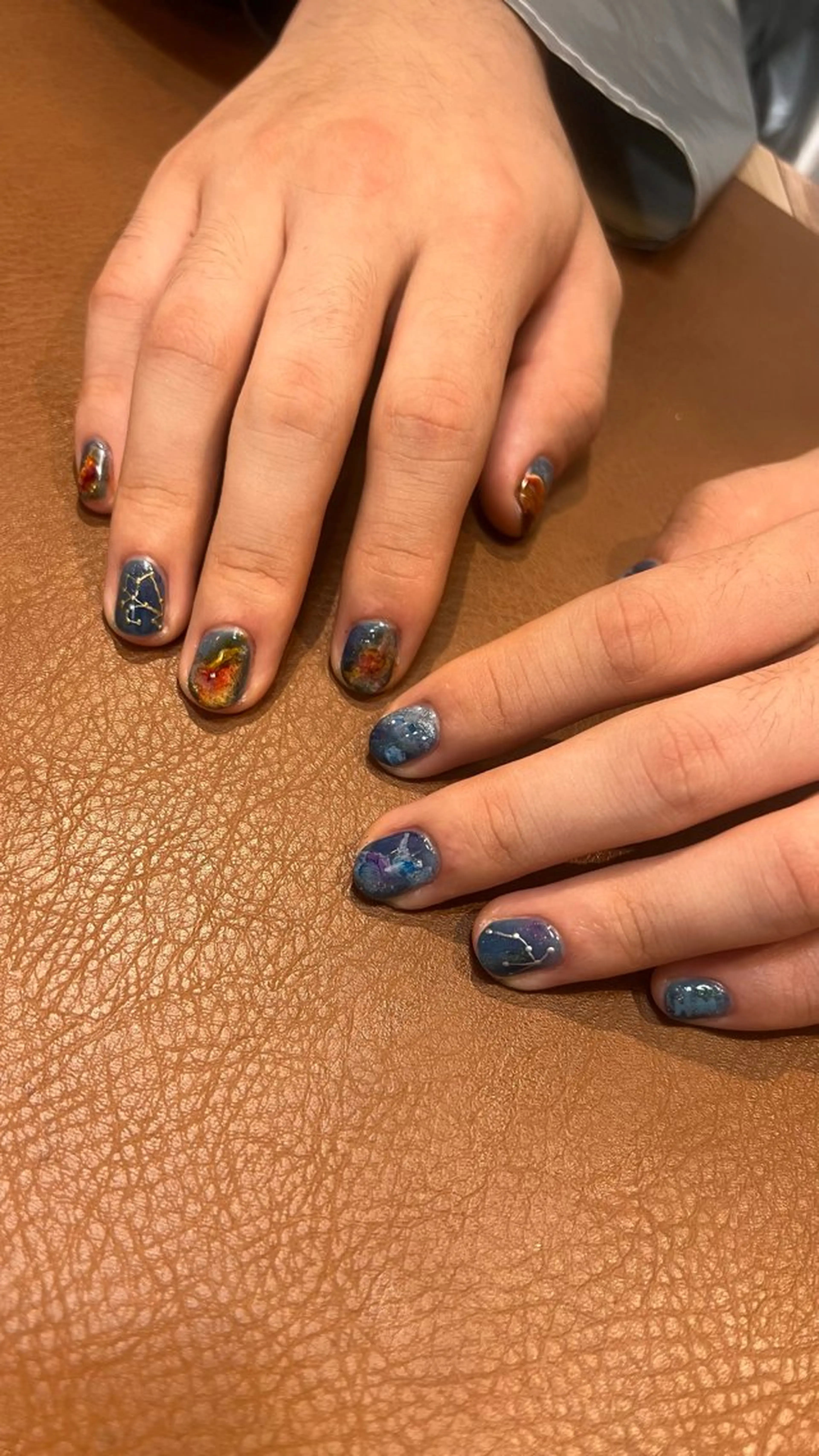 メンズ ネイル ハンドネイル & nudge nail所属・&nudgenail 本多のネイルデザイン