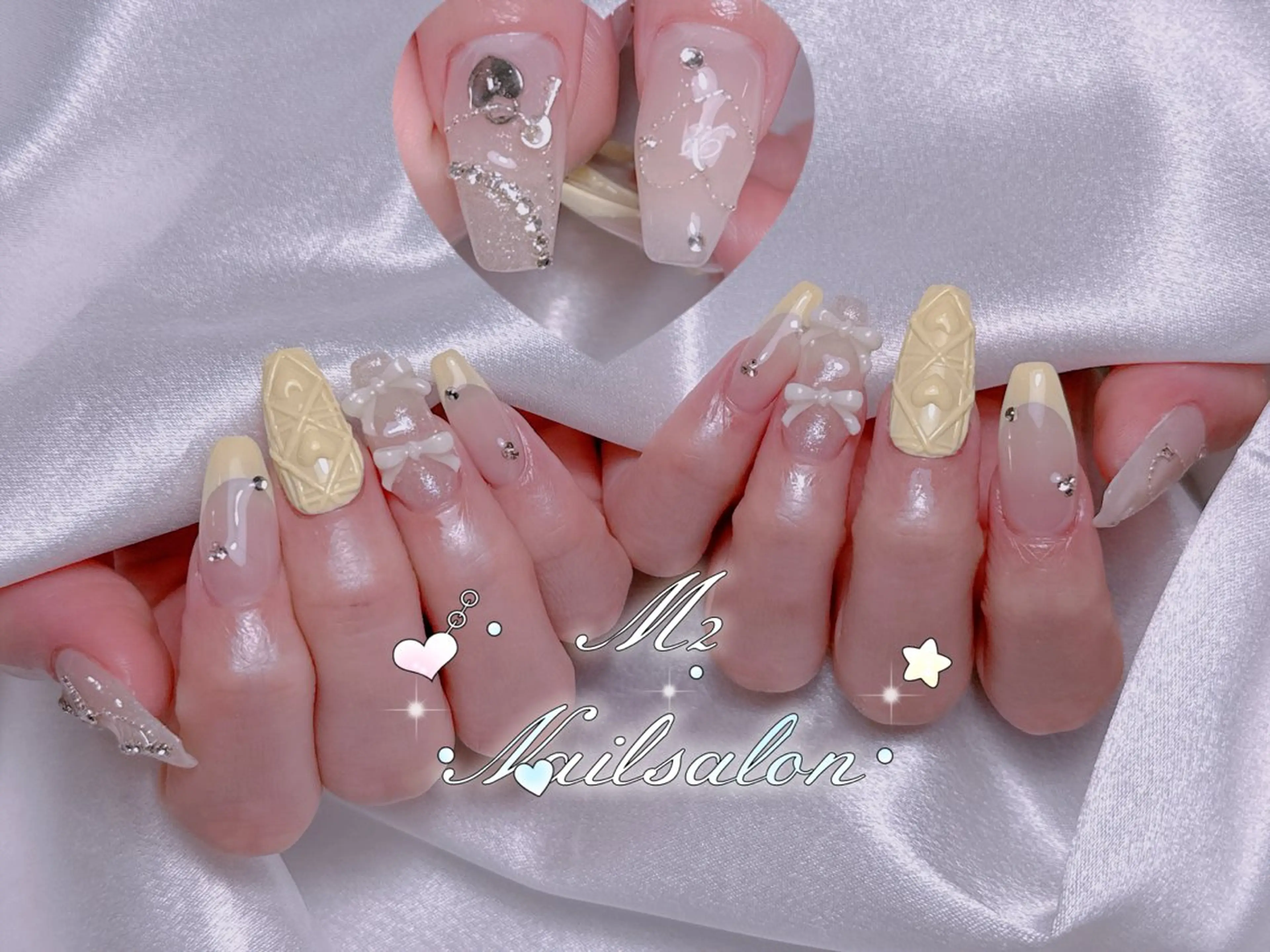 ネイル 長さだし専門店 M2 rikaのネイルデザイン