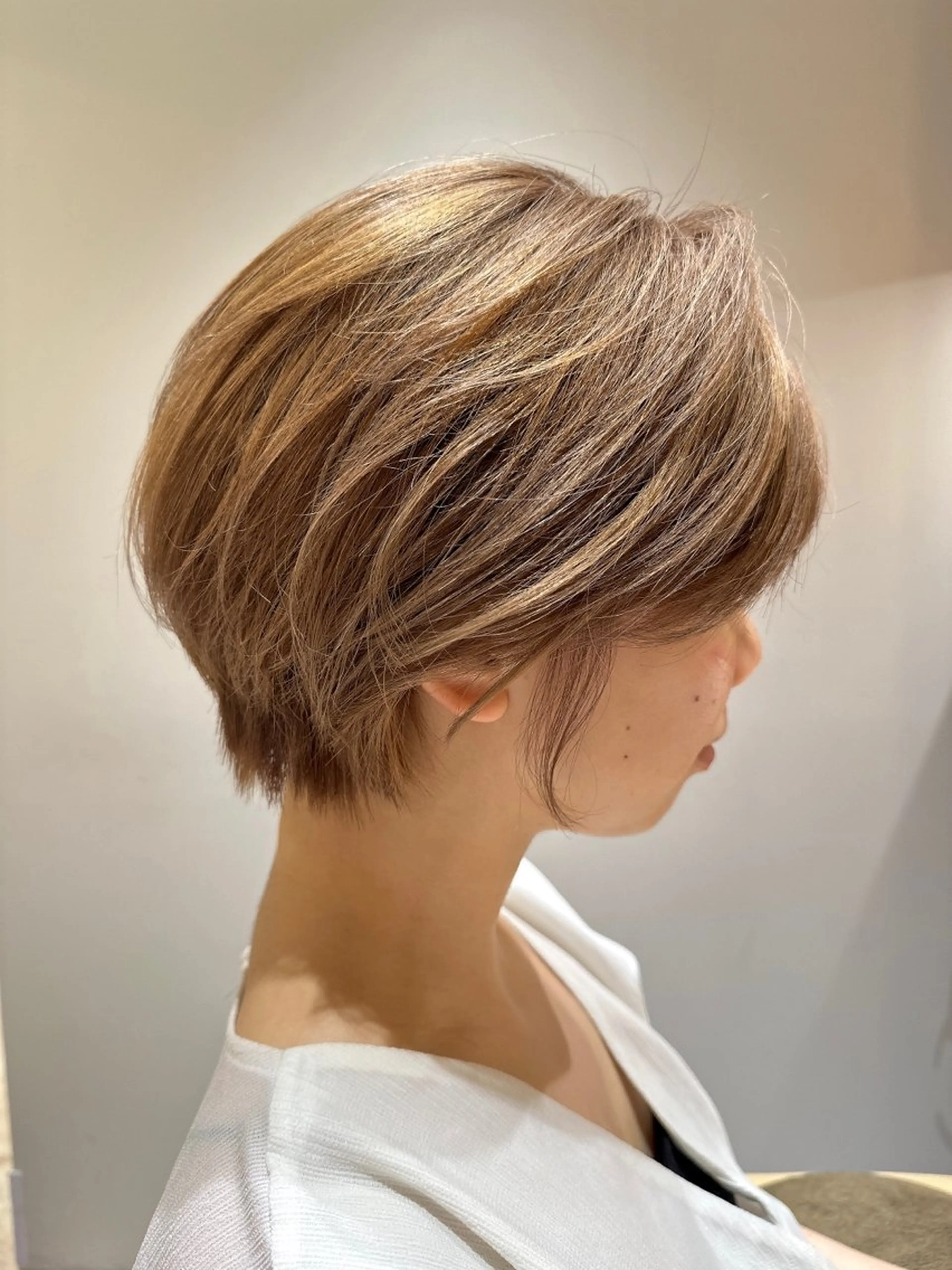 ショート ショートボブ ボブ 顔周りカット ショートヘア 小顔カット tuuli所属・石井 永遠のヘアスタイル
