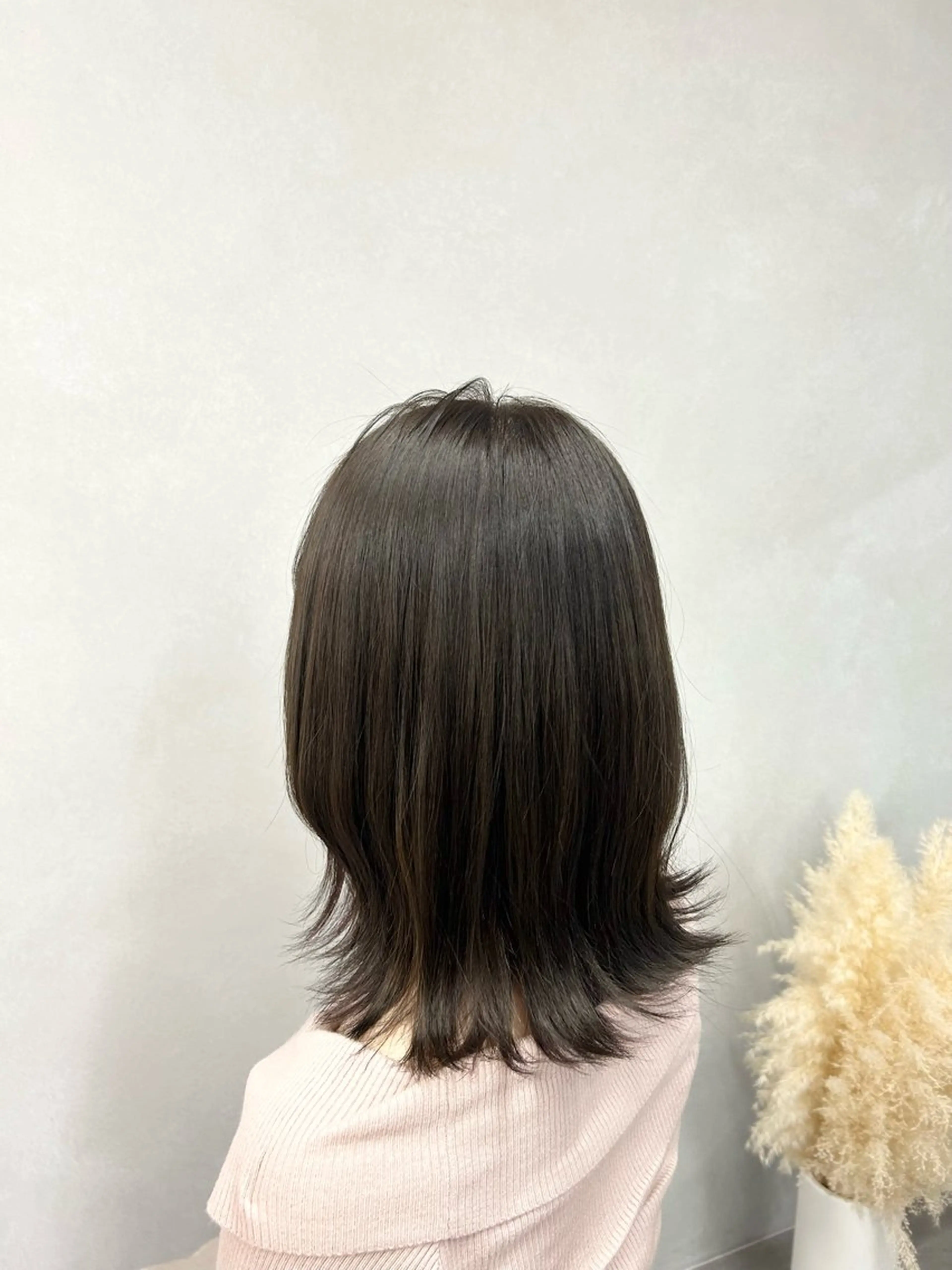 セミロング カラー ブラウンカラー カット ヘアカラー 暖色･似合わせカラー (廣石沙英🎀)のヘアスタイル