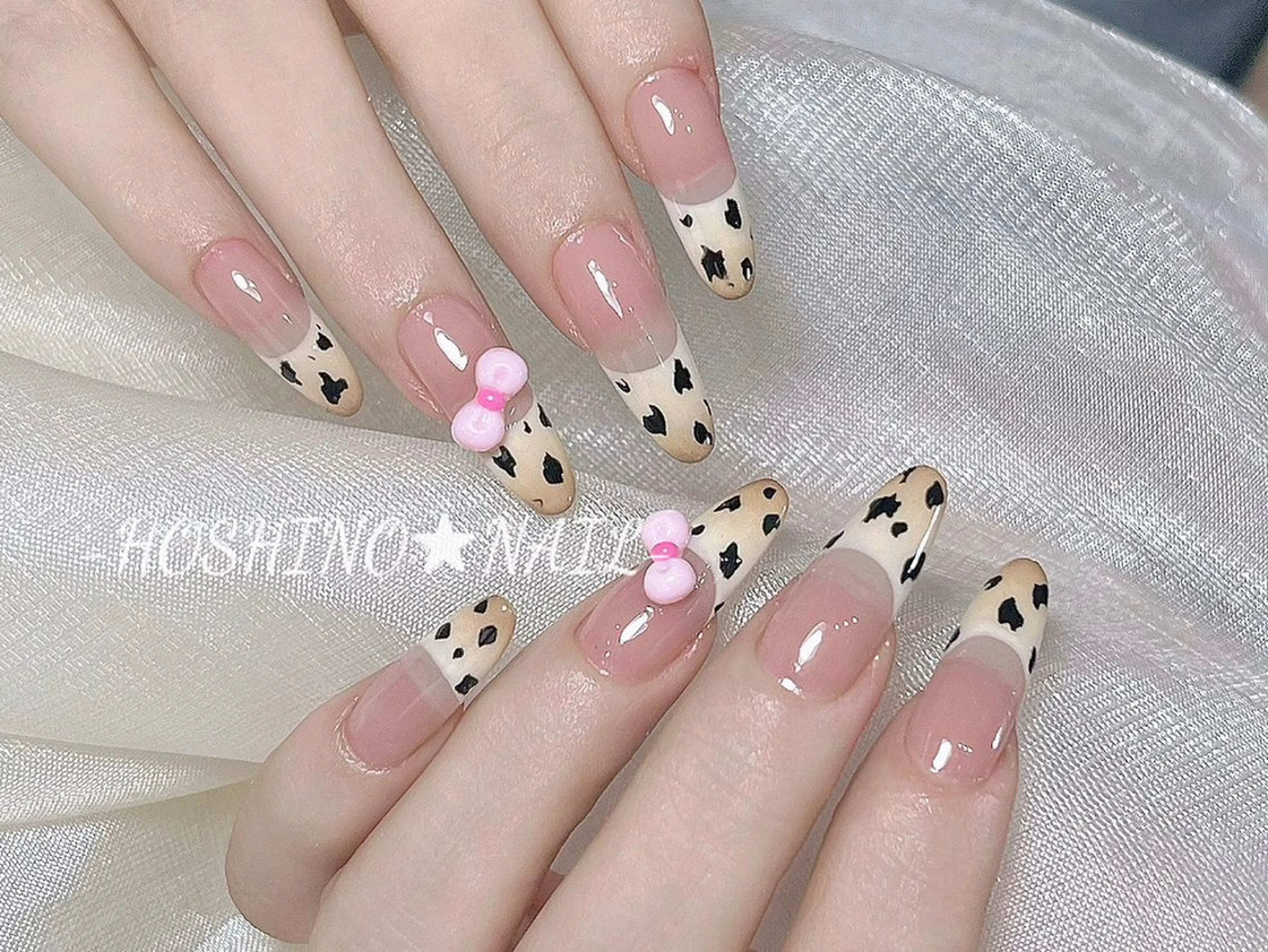 ネイル オーロラネイル チークネイル ドット フットネイル フレンチネイル ハンドネイル ★HOSHINO NAIL★新宿店のネイルデザイン