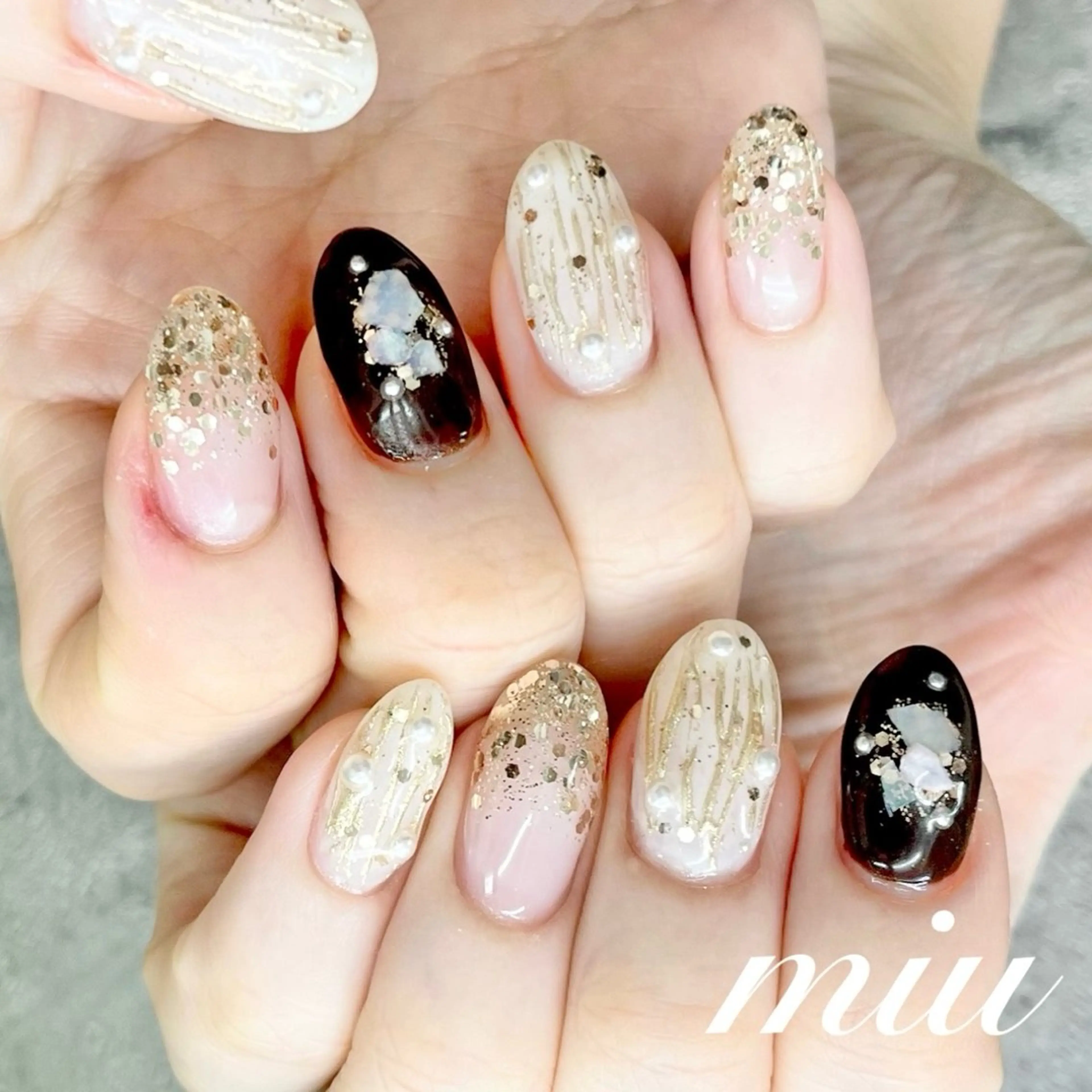 ネイル ハンドネイル miu nail 🐾Mihoのネイルデザイン