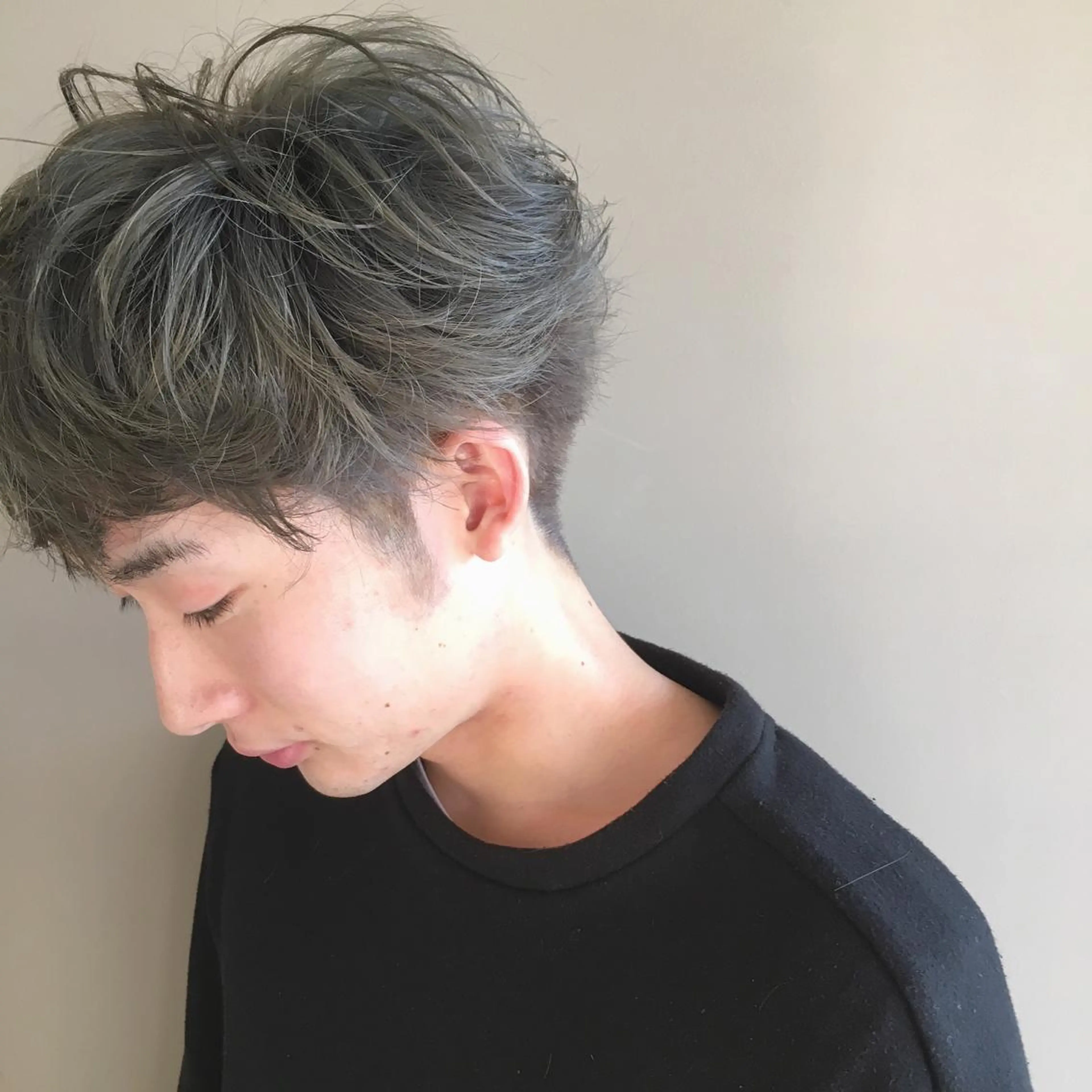 ショート カラー レイヤーカット BLend 渋谷のヘアスタイル