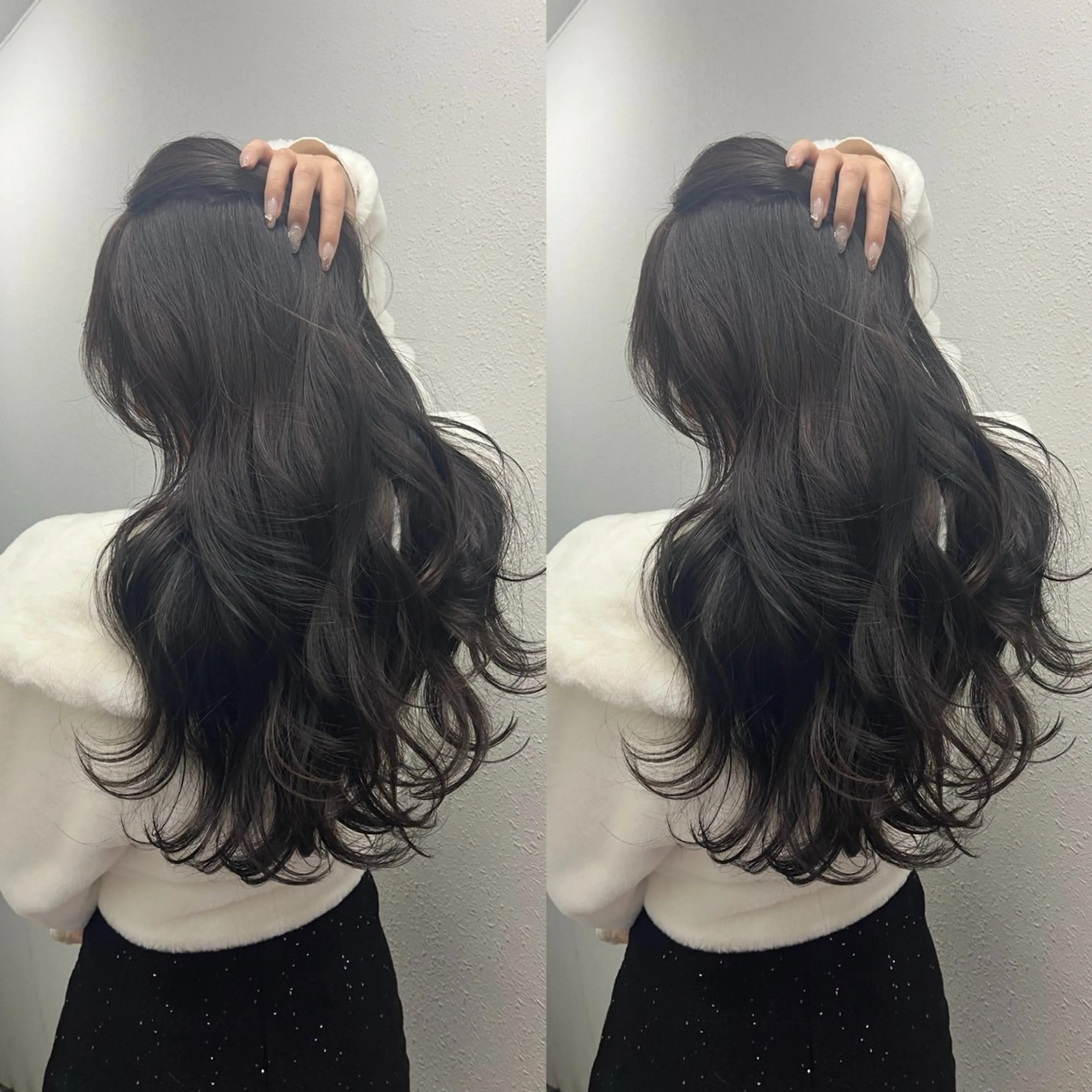 ロング カット ヘアカラー 💗レイヤーショート ボブ艶髪/竜也💗のヘアスタイル