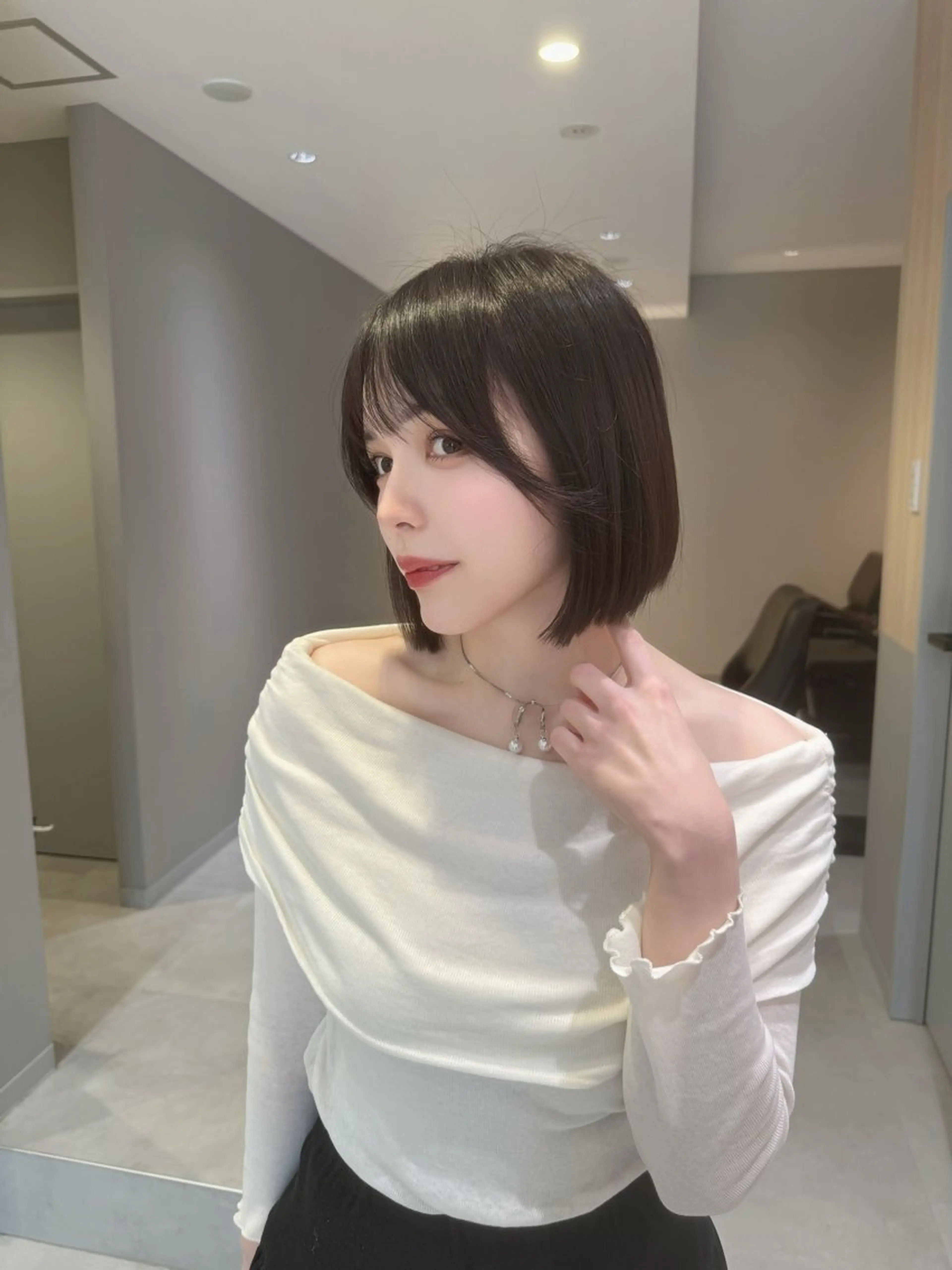 ミディアム カット トリートメント ヘアセット ✂️似合わせの魔術師 石田一樹✂️のヘアスタイル