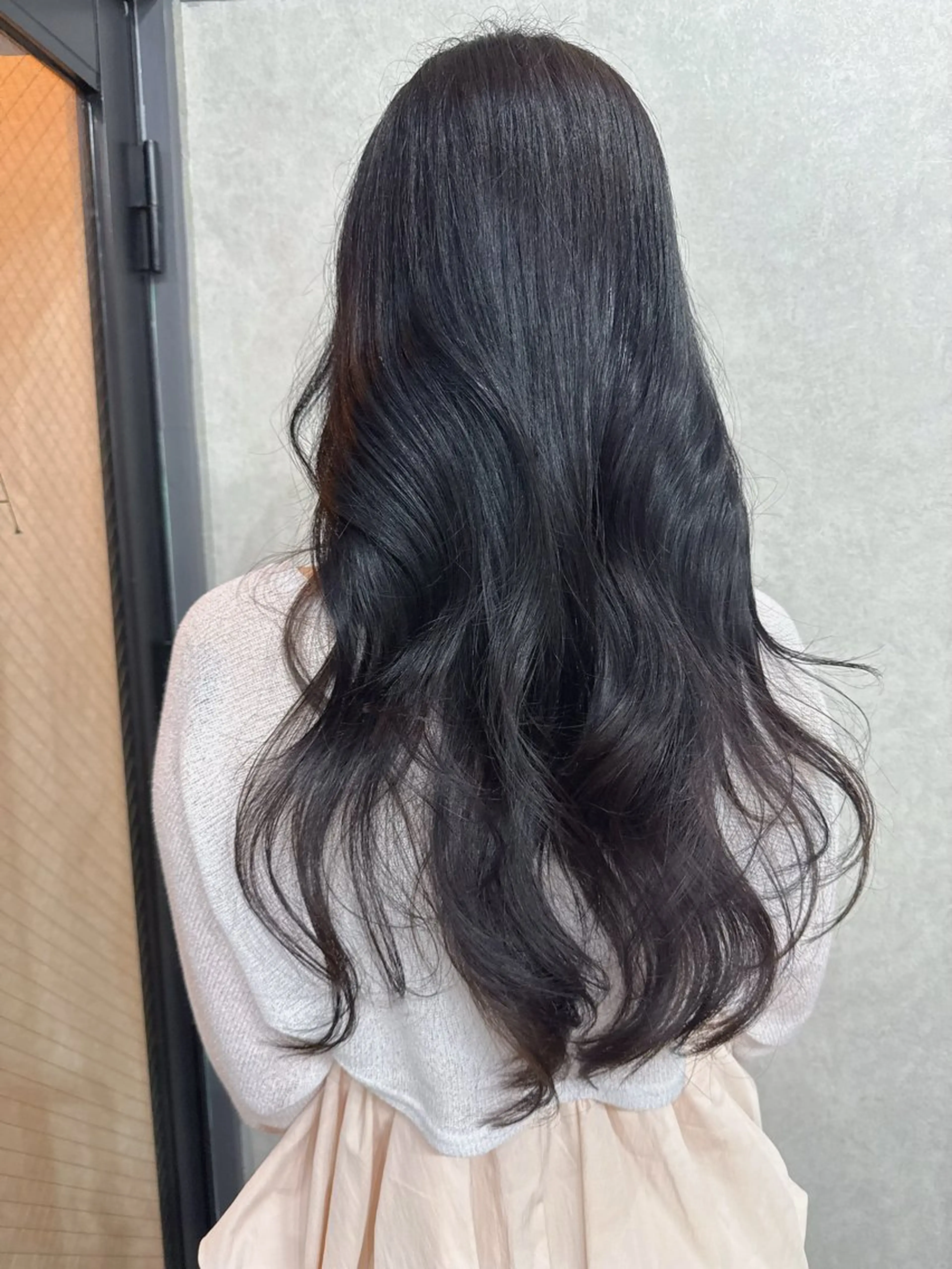 ロング カラー レイヤーカット AIRI layer cut hairのヘアスタイル