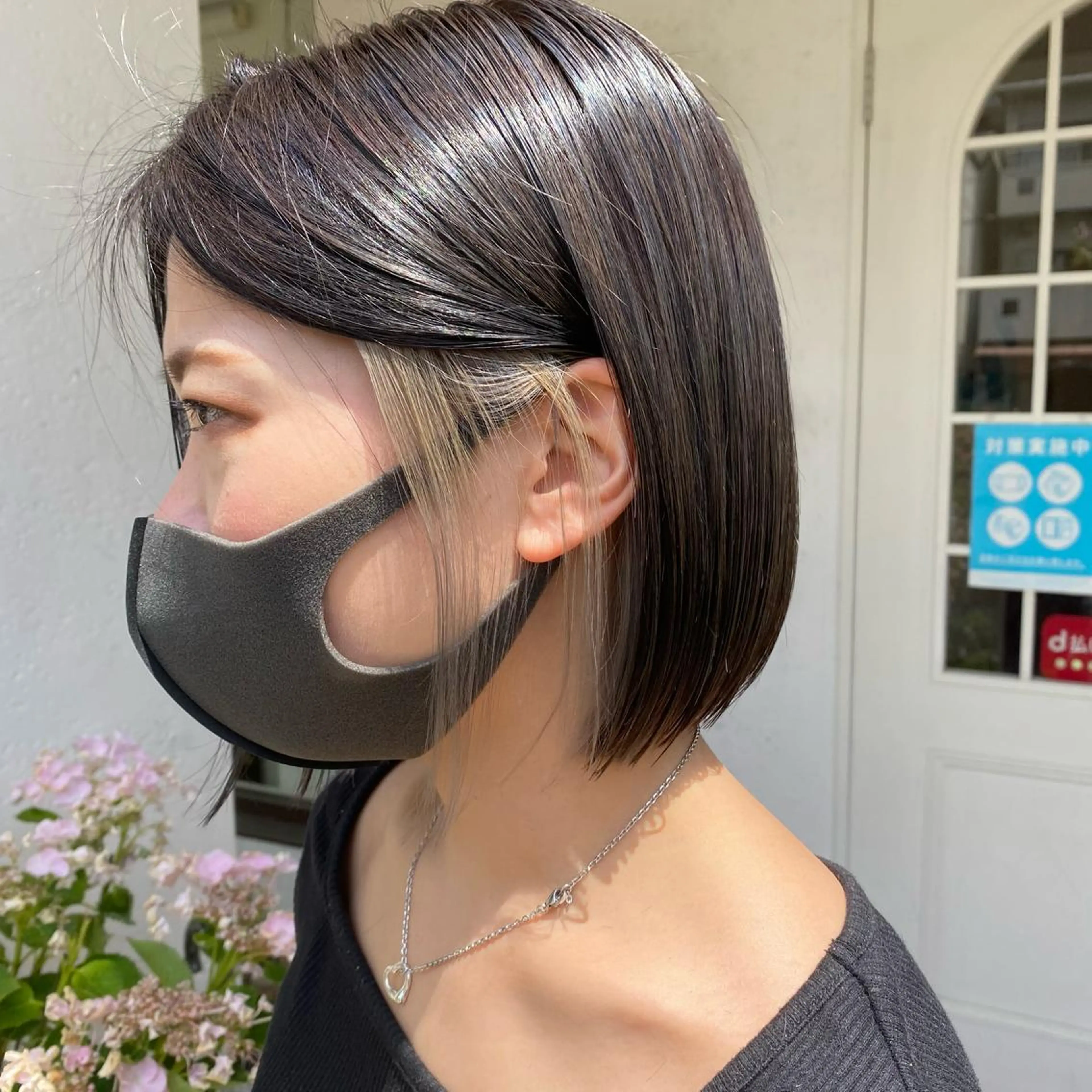 ショート カット ヘアカラー 恒松 大毅のヘアスタイル