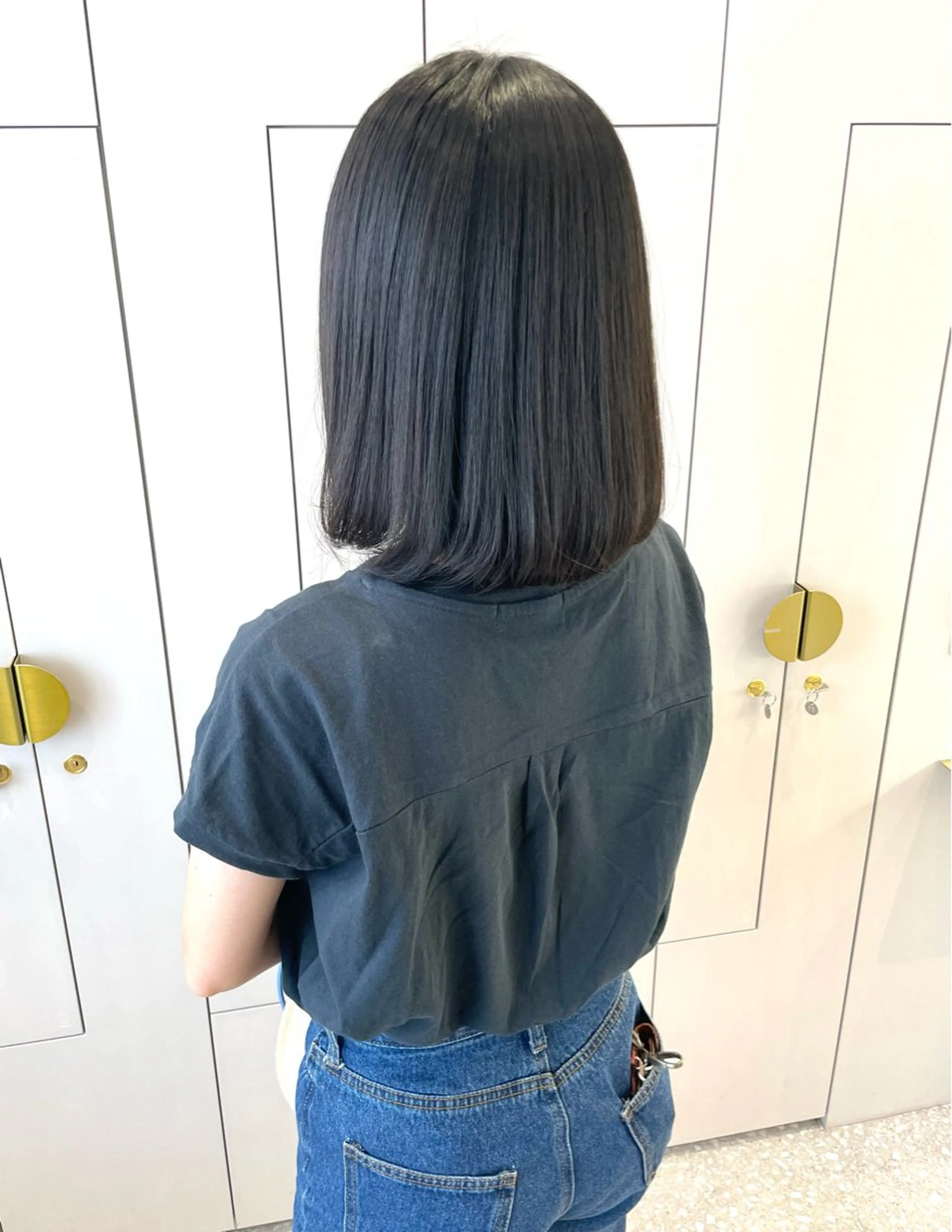 ミディアム ヘアカラー 暖色/オリーブカラー /中村未来🍒🫒のヘアスタイル