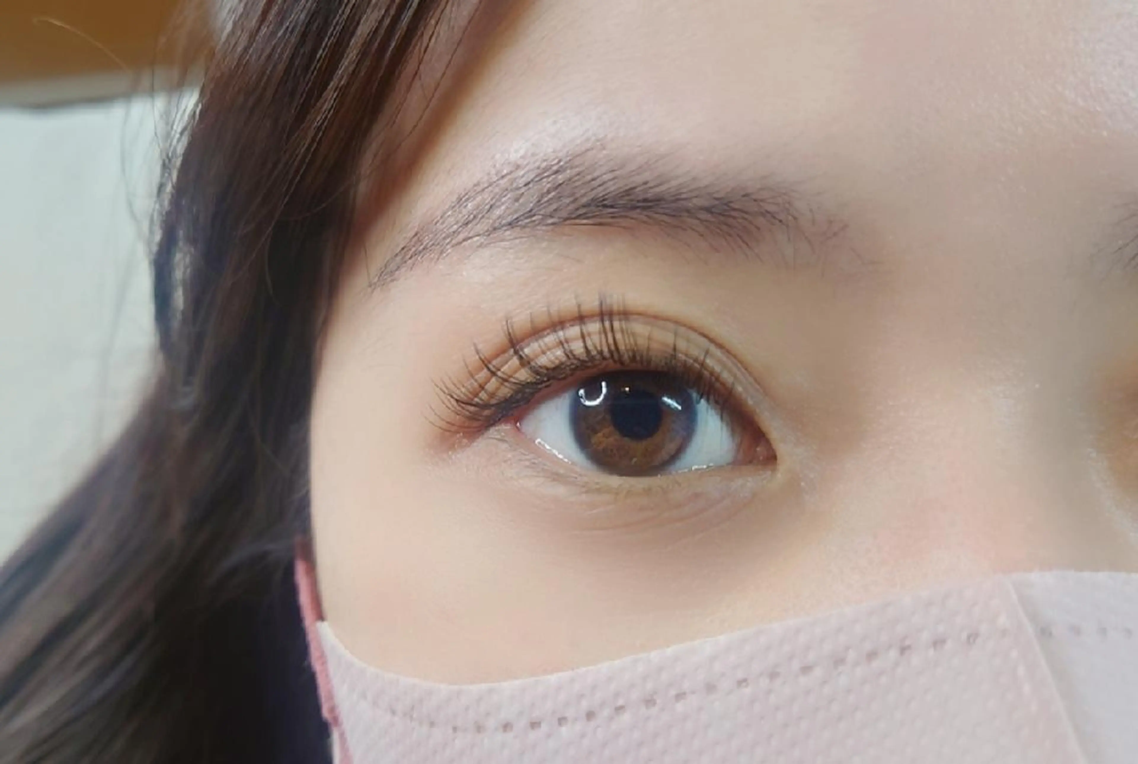 マツエク・マツパ フラットラッシュ NAZ eyelash&eyebrow by medical salon所属・NAZ 表参道 Tomokoのマツエク・マツパデザイン