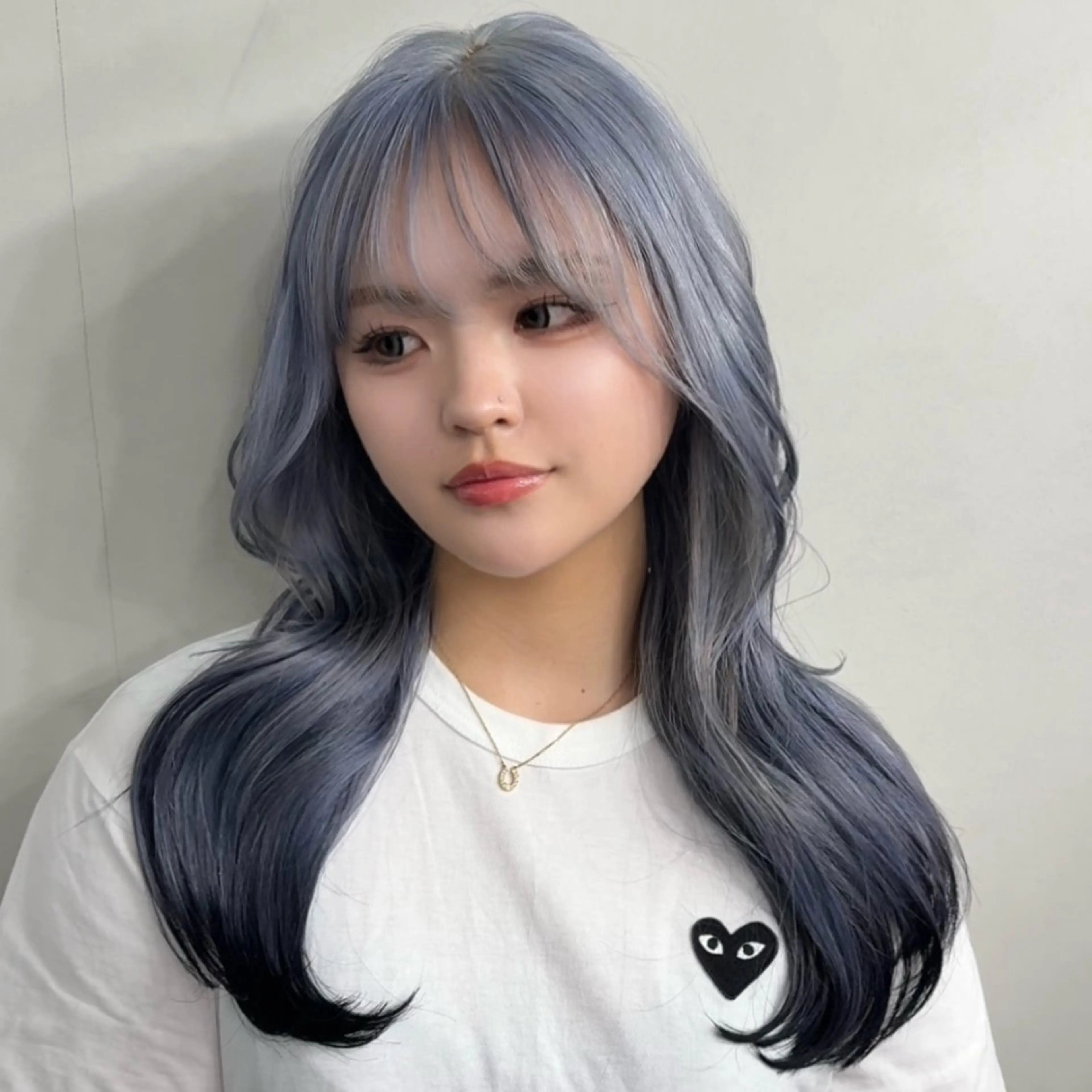 ロング ヘアカラー alo所属・ほの/ブリーチモデル 🎀/艶カラー‎のヘアスタイル