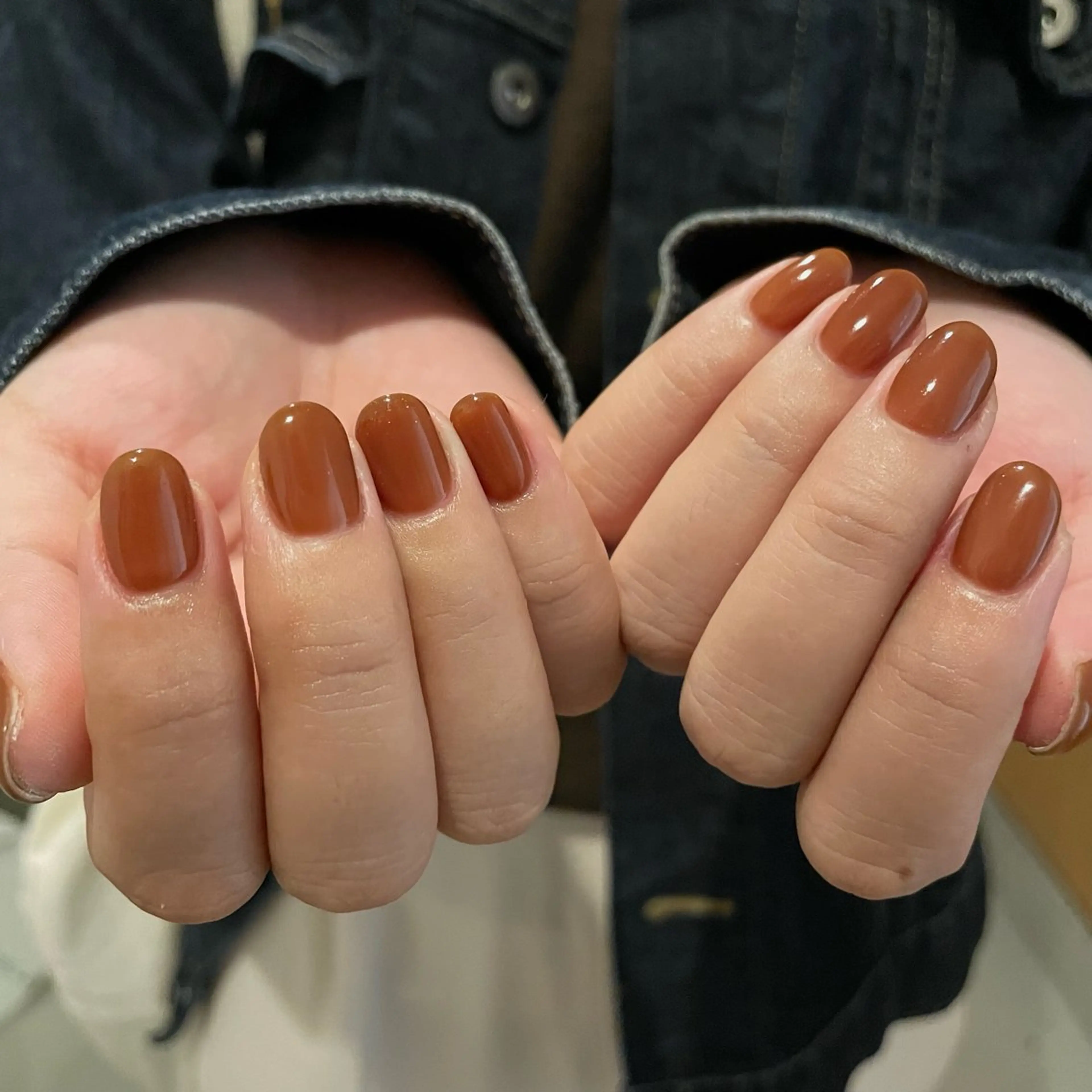 ネイル ワンカラーネイル ハンドネイル roof nailのネイルデザイン