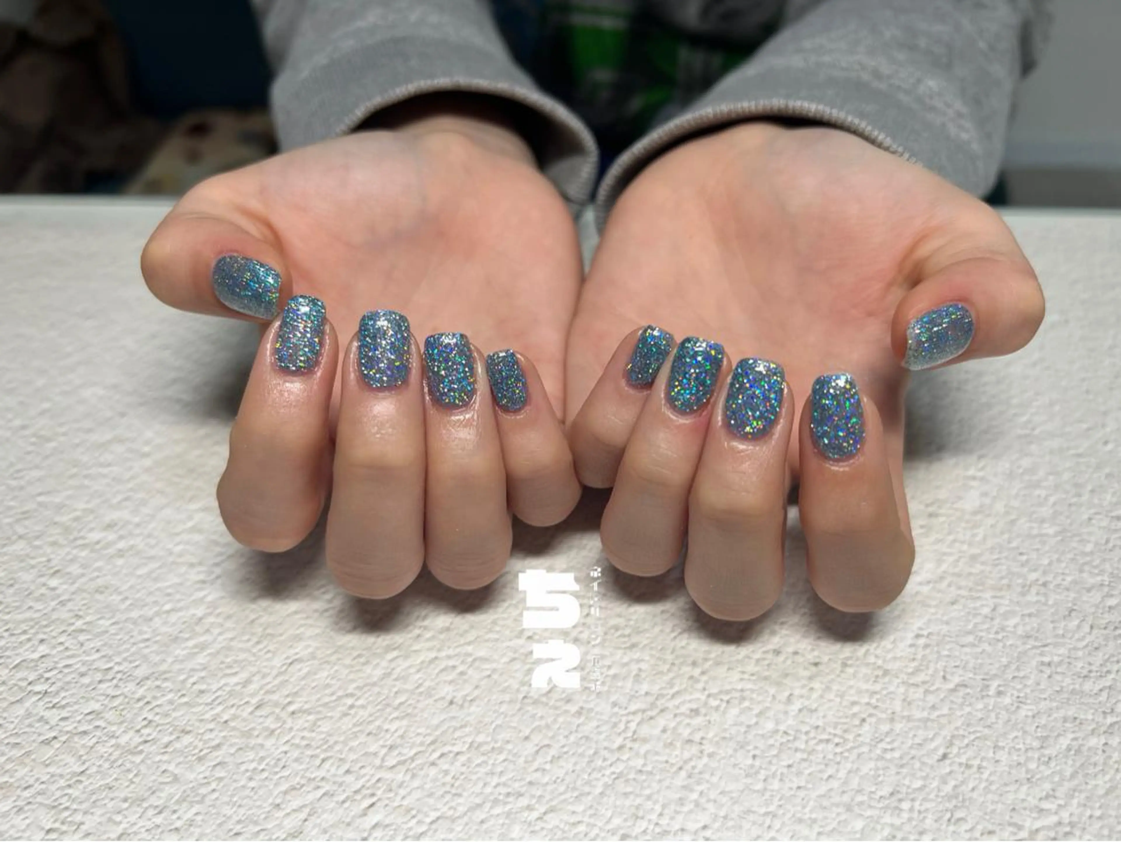 ネイル ラメ(グリッター) ワンカラーネイル nail salon CHEのネイルデザイン
