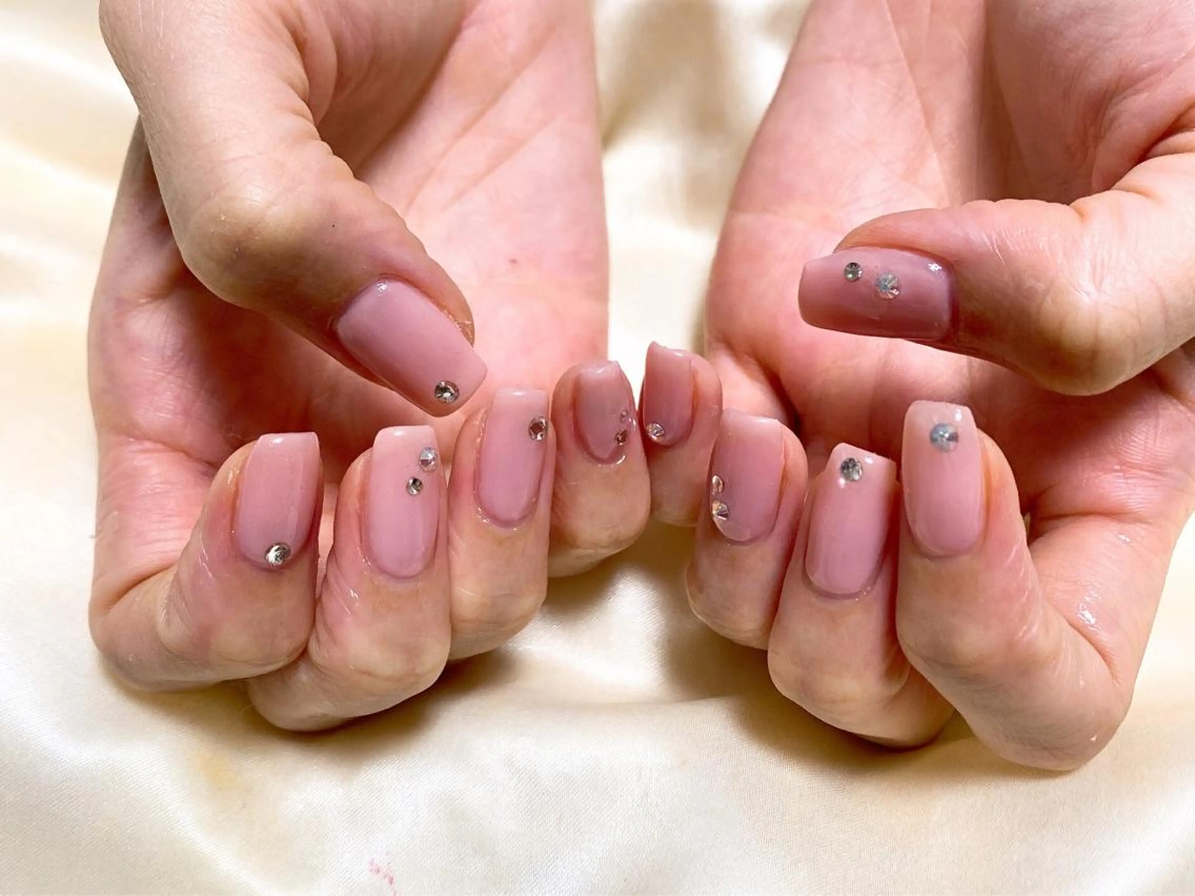 ネイル フットネイル ジェルネイル 韓国ネイル マグネットネイル ミラーネイル Mogu nail 二子玉川のネイルデザイン