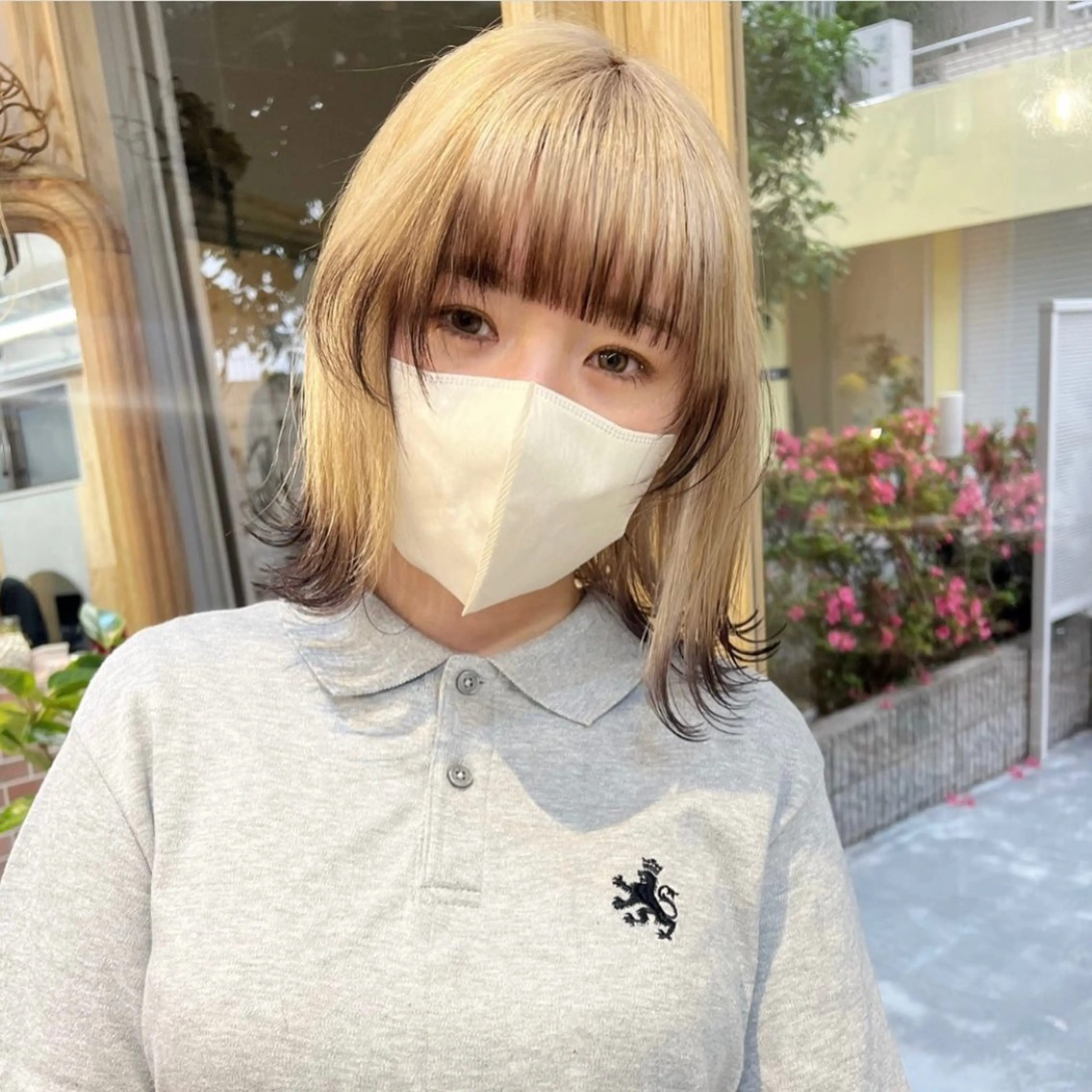 ミディアム カラー cope'u  emu所属・cope'u moneのヘアスタイル