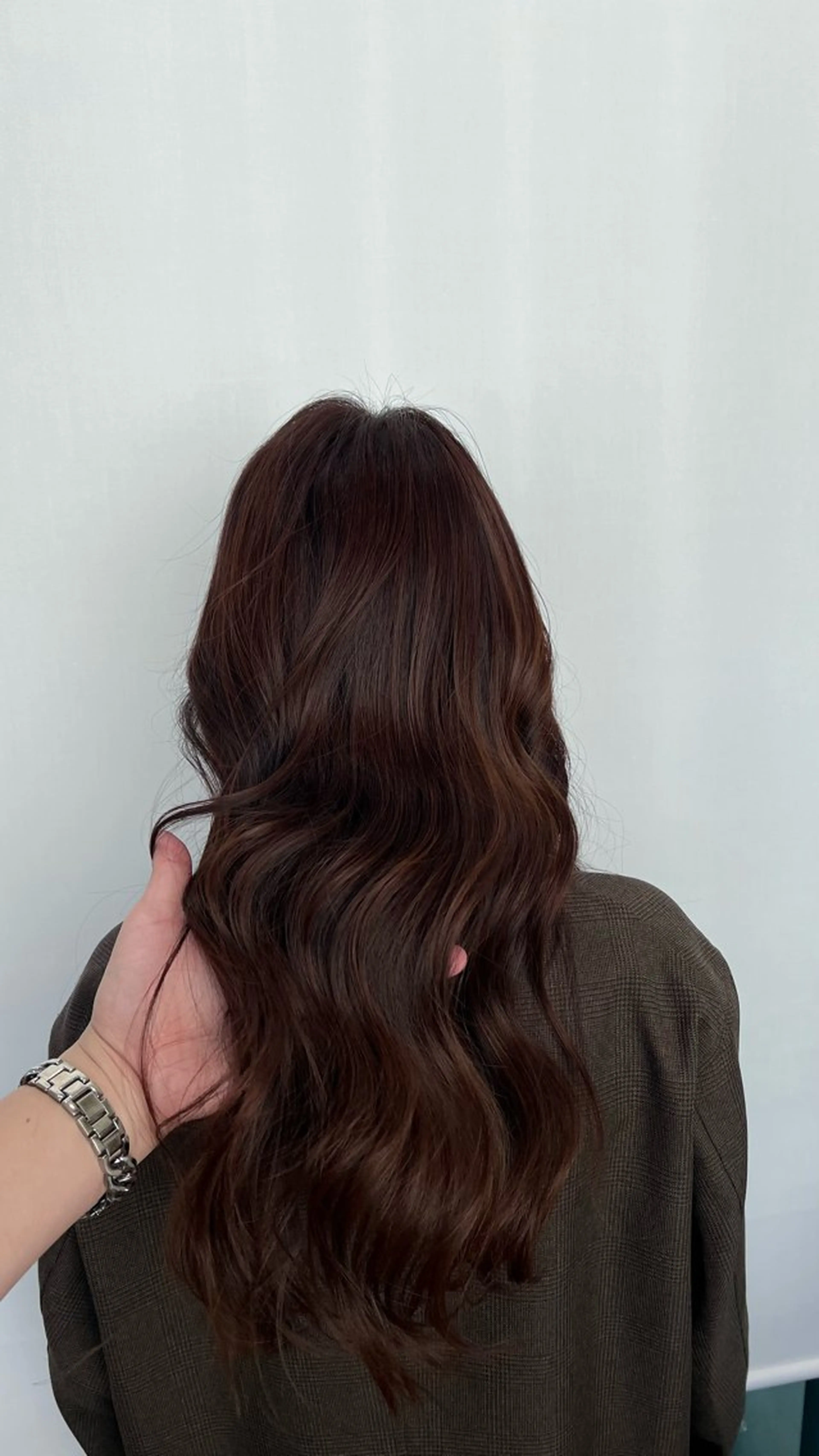 ロング ダン/メンズ/ 顔周り×透明感カラーのヘアスタイル