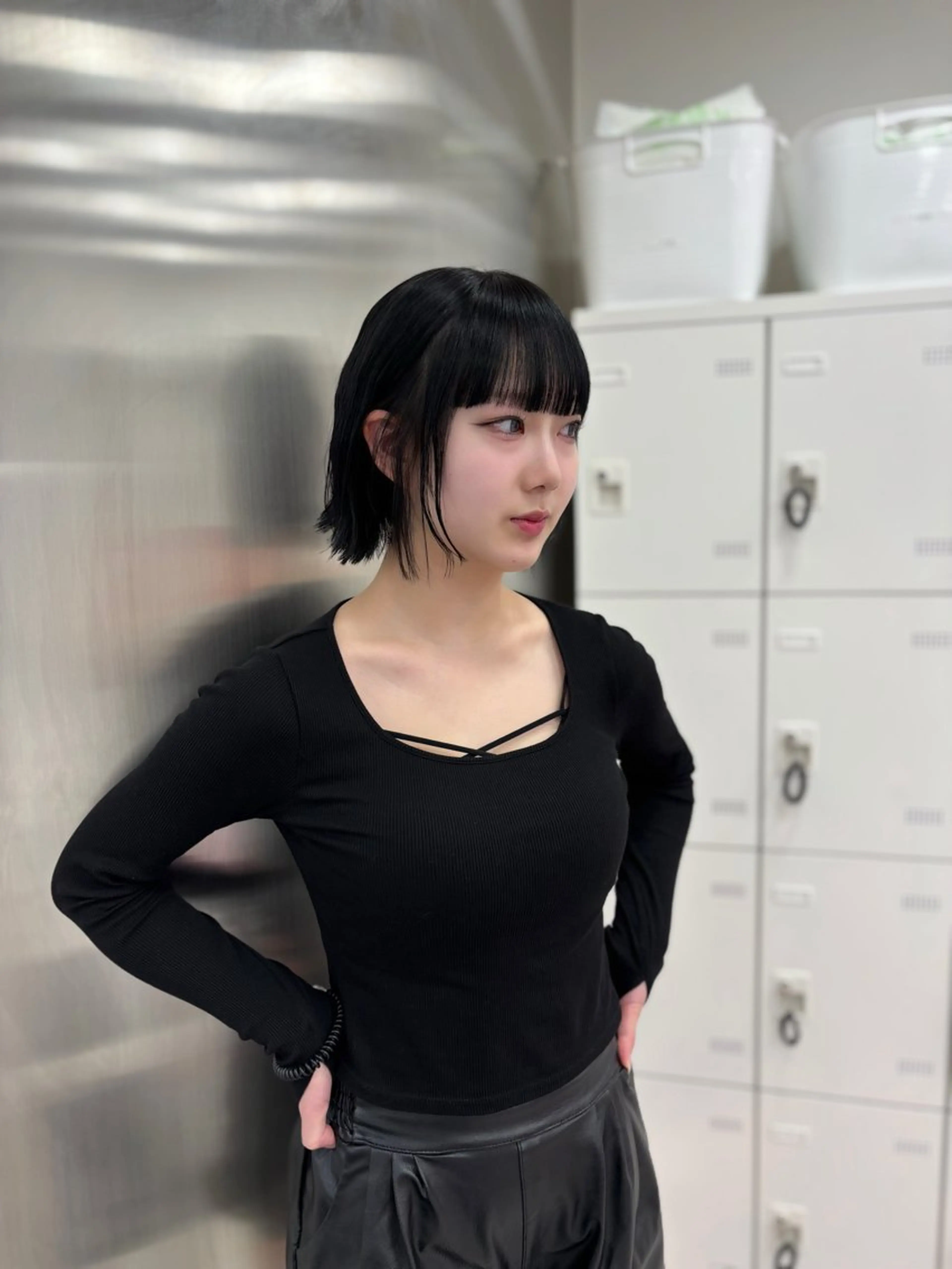 ショート カラー カット ヘアカラー トリートメント ヘッドスパ ヘアセット 表参道ハッシュカット レイヤー/リノンのヘアスタイル