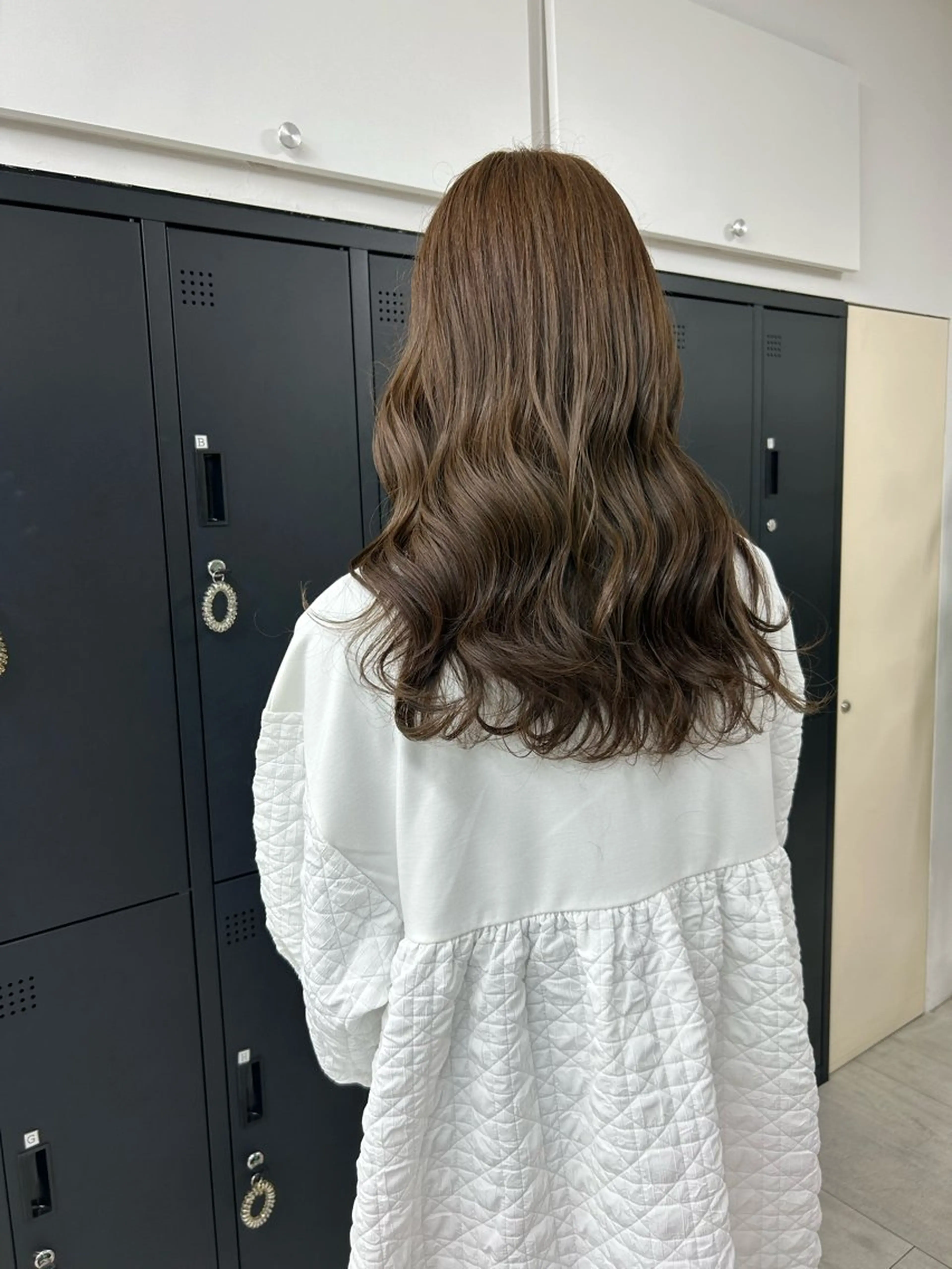 ロング ダブルカラー/韓国 ヘア/さわのあかねのヘアスタイル